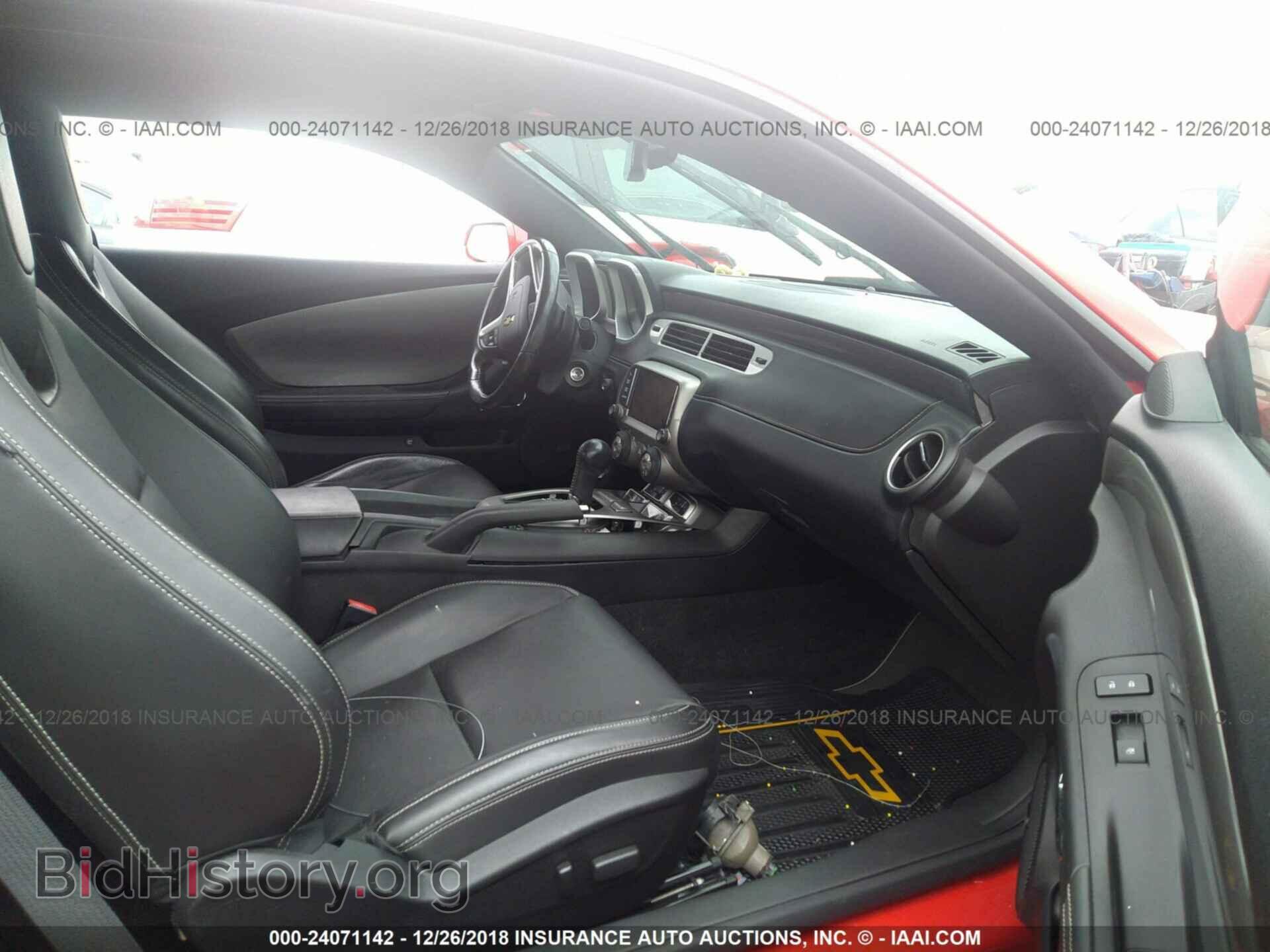 2014 CHEVROLET CAMARO - VIN: 2G1FC1E37E9214418 - Фото 5
