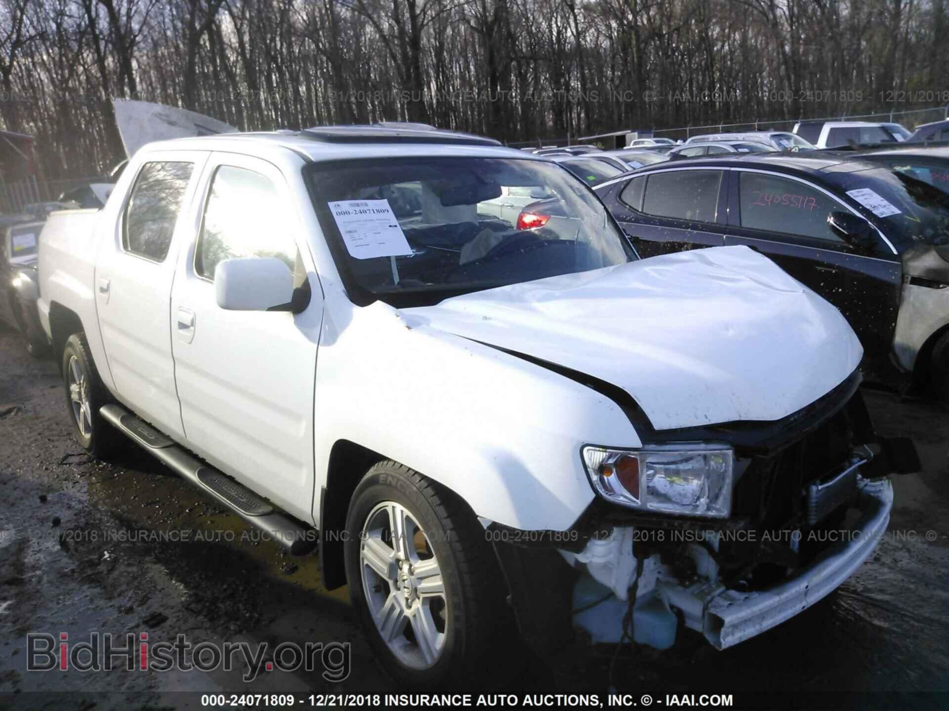 Фотография 5FPYK1F51DB015465 - HONDA RIDGELINE 2013