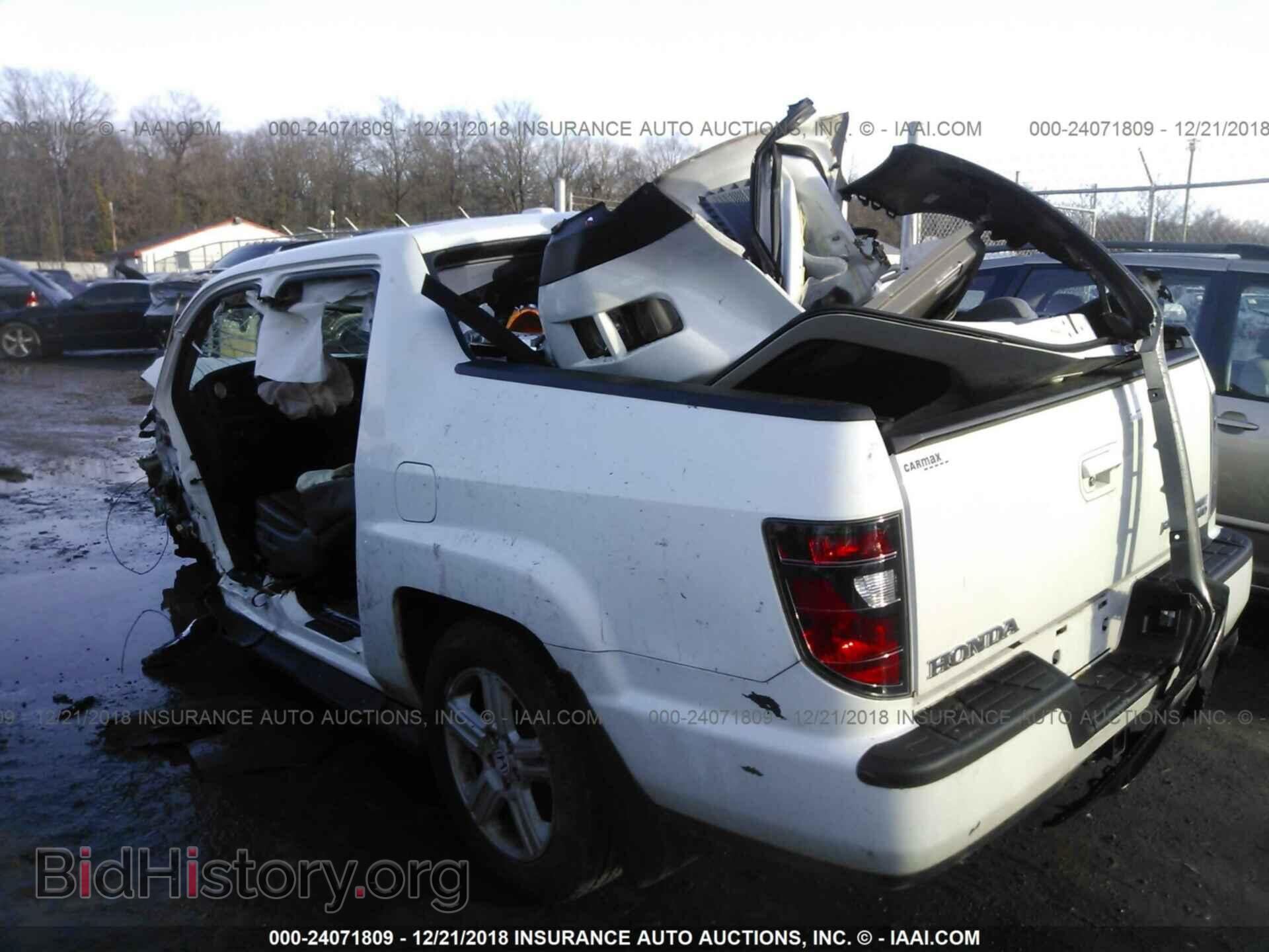 2013 HONDA RIDGELINE - VIN: 5FPYK1F51DB015465 - Фото 3