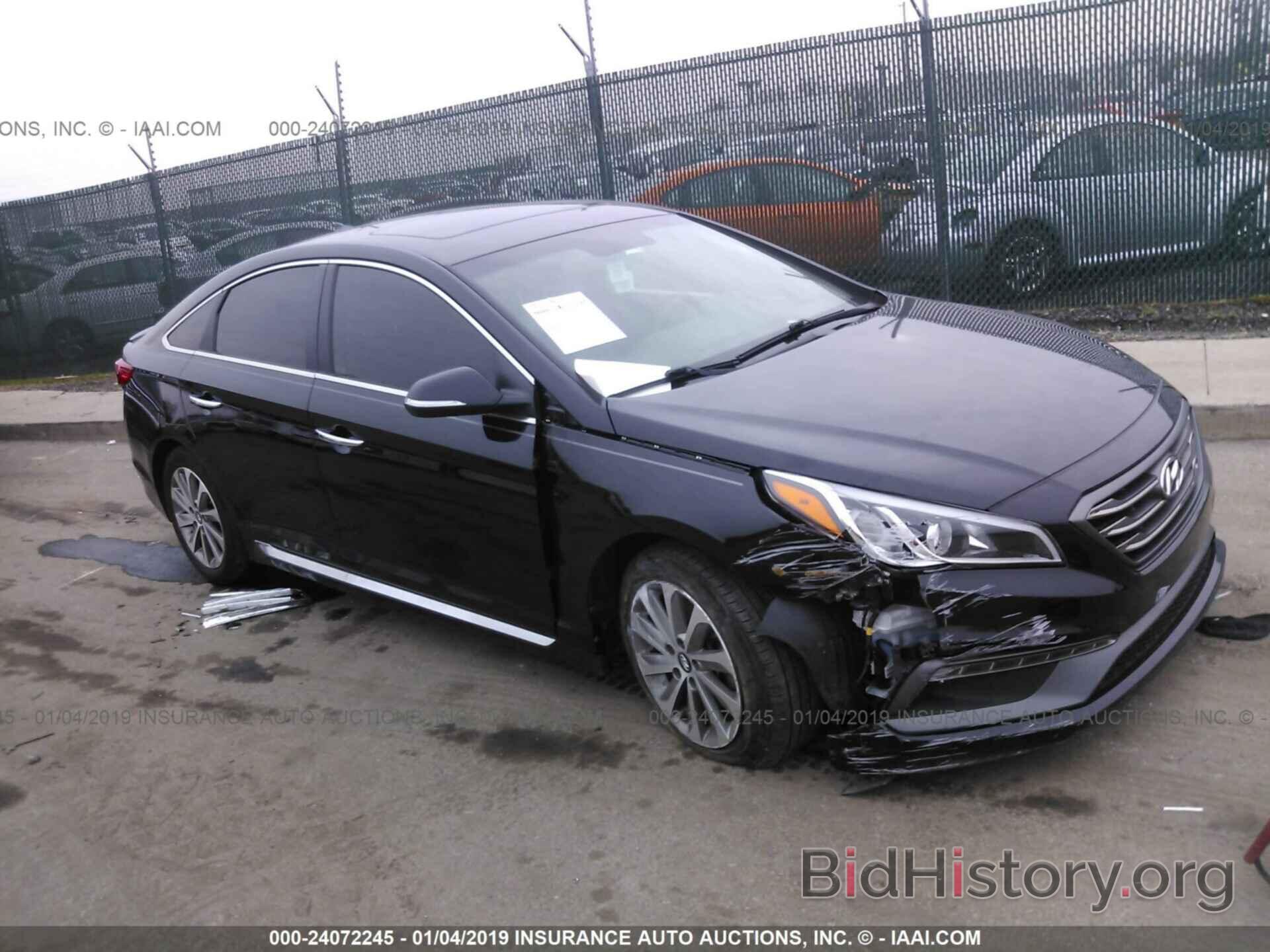 Photo 5NPE34AF5HH462124 - HYUNDAI SONATA 2017