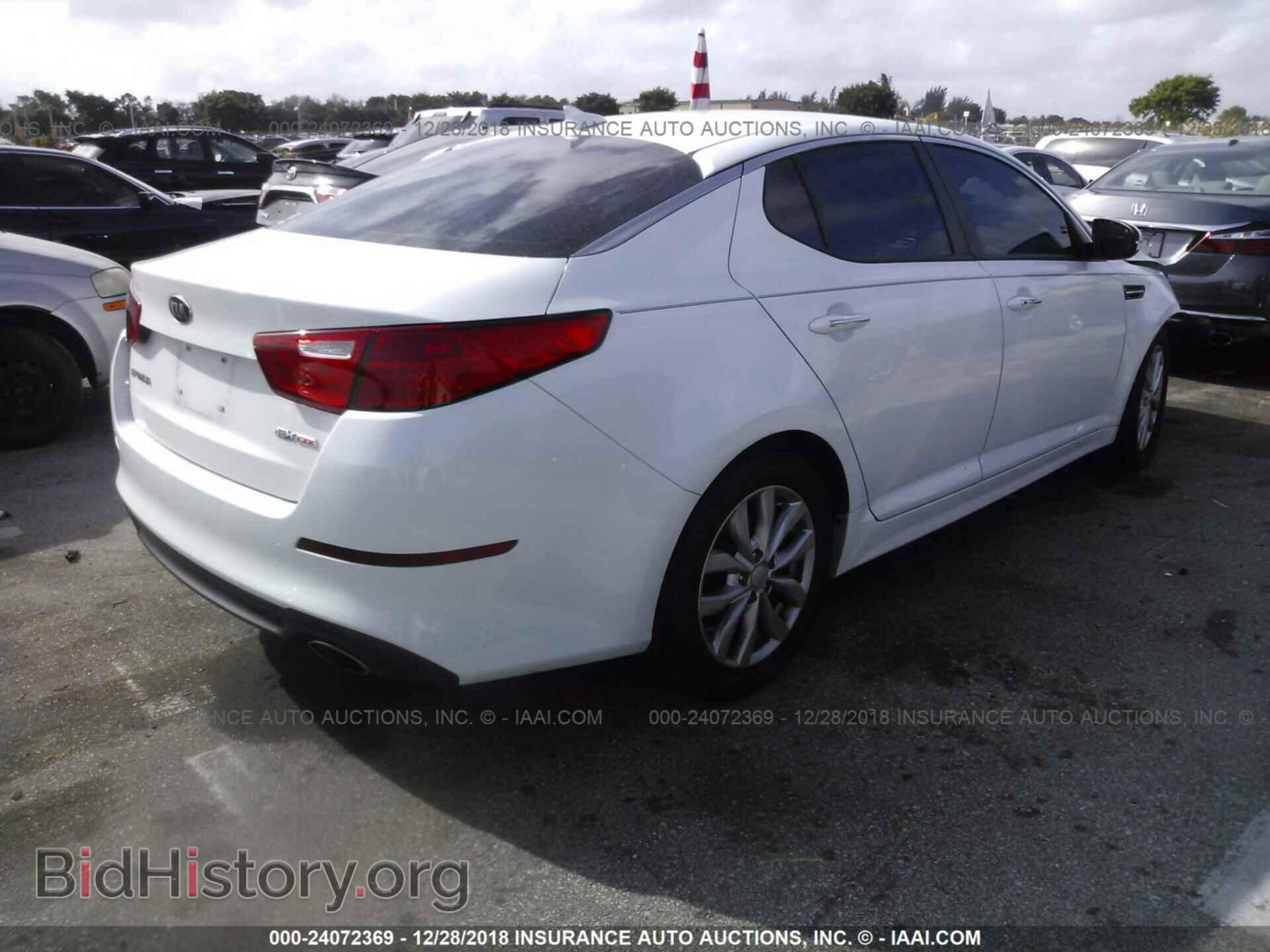 2015 KIA OPTIMA - VIN: 5XXGN4A72FG390819 - Photo 4