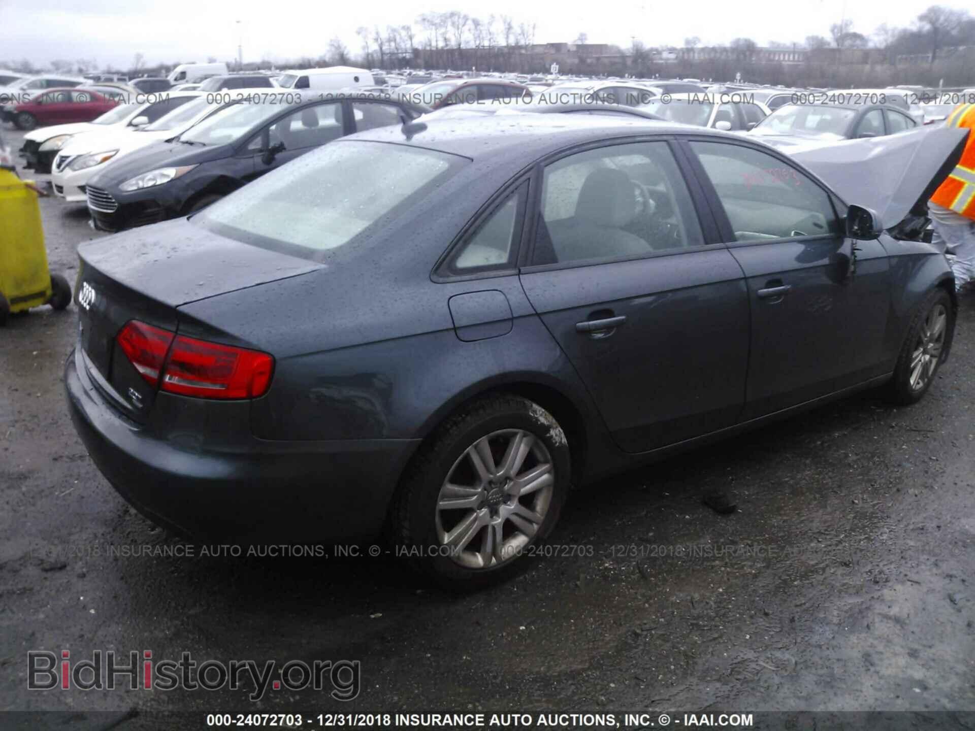 2010 AUDI A4 - VIN: WAUBFAFL2AN002624 - Фото 4