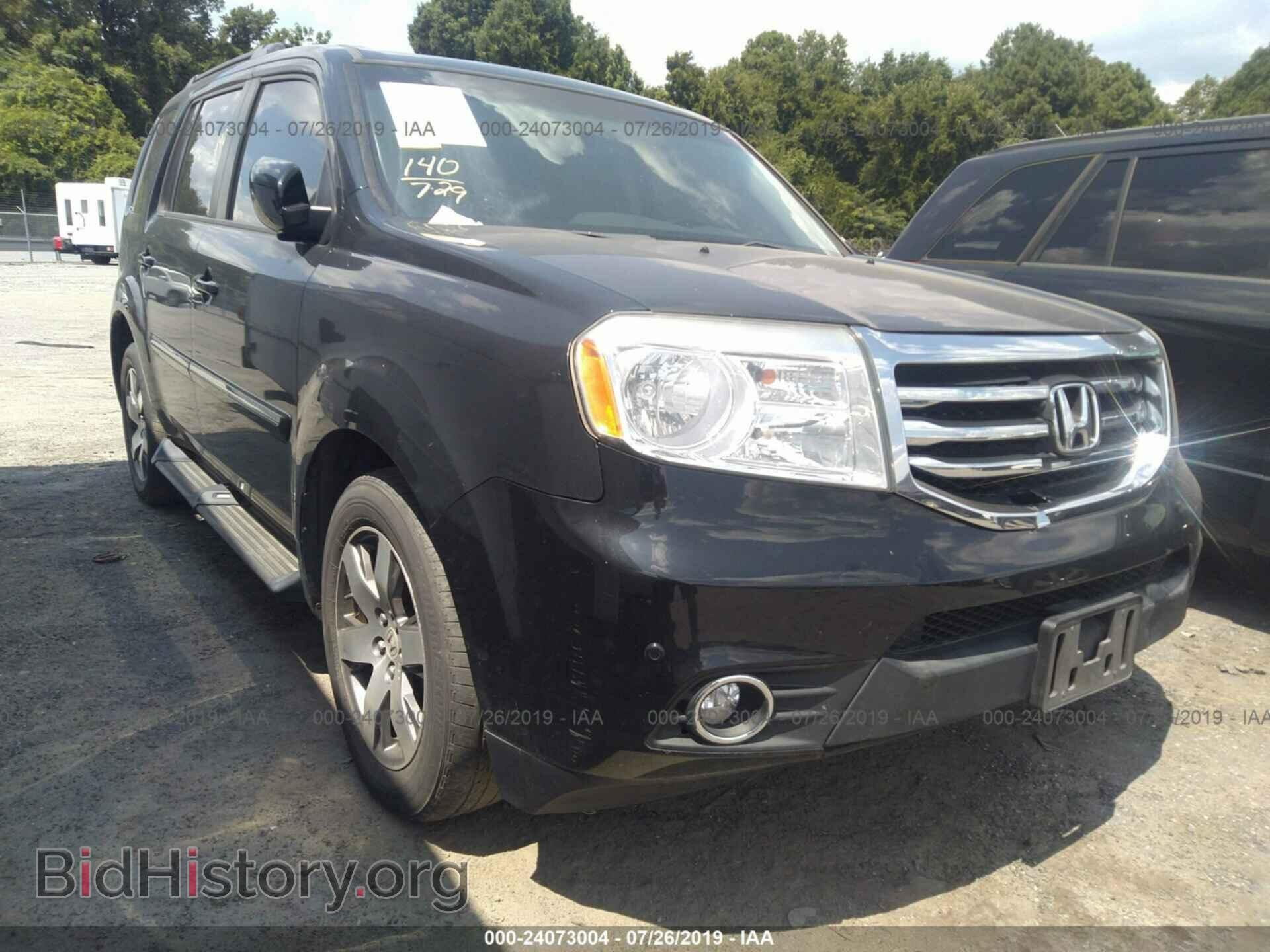 Фотография 5FNYF4H97CB001003 - HONDA PILOT 2012