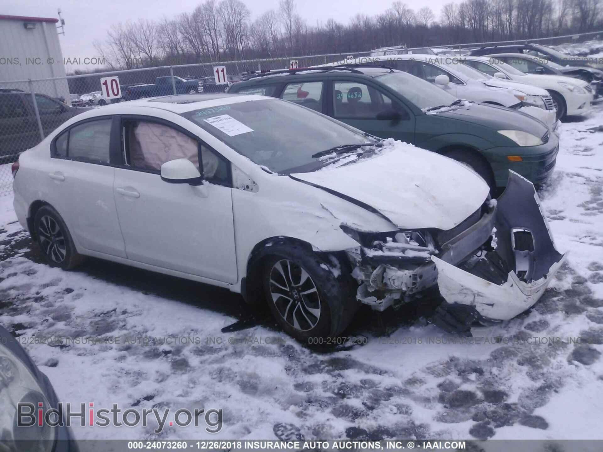 Фотография 2HGFB2F84DH558367 - HONDA CIVIC 2013
