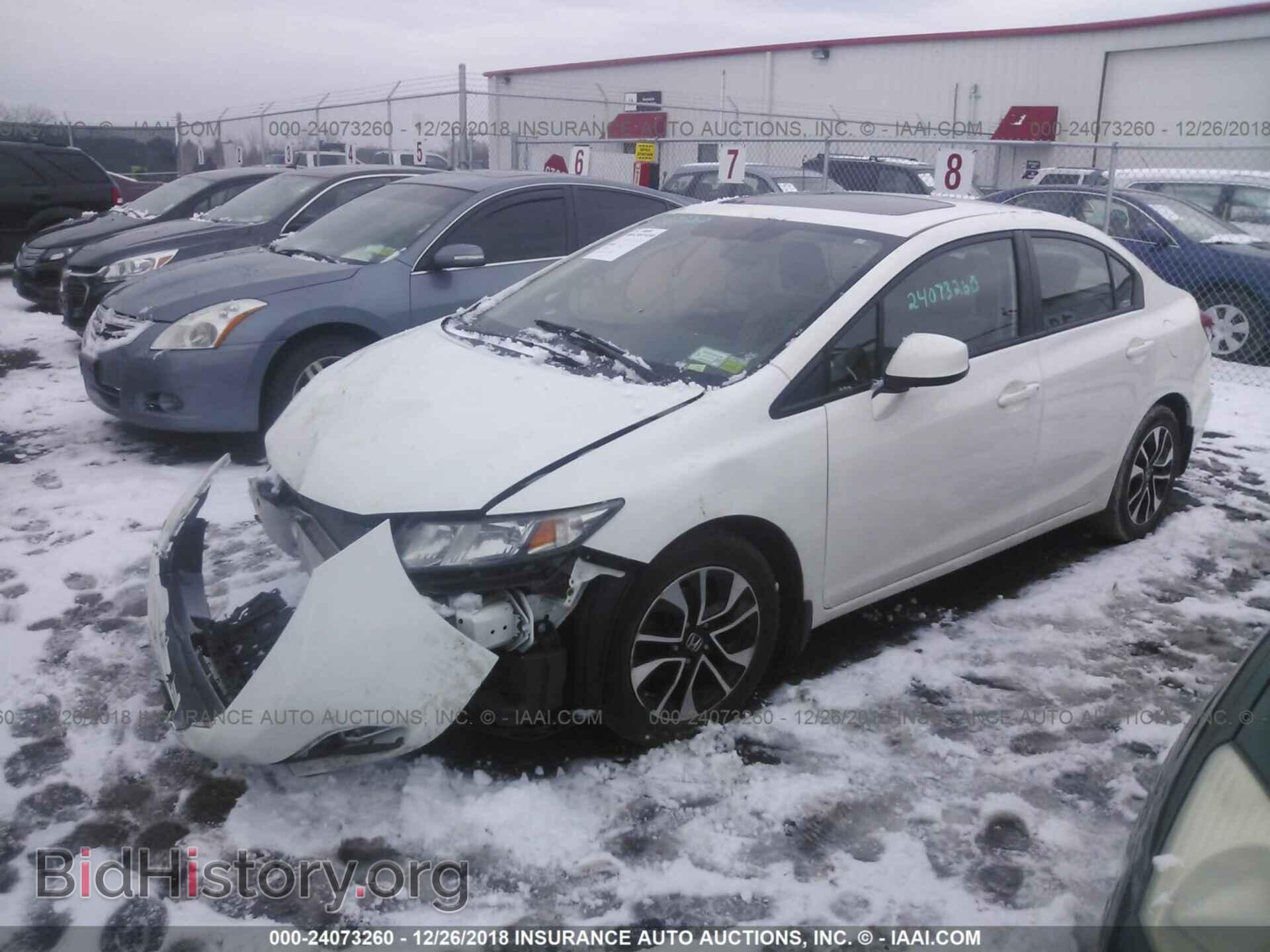 2013 HONDA CIVIC - VIN: 2HGFB2F84DH558367 - Фото 2