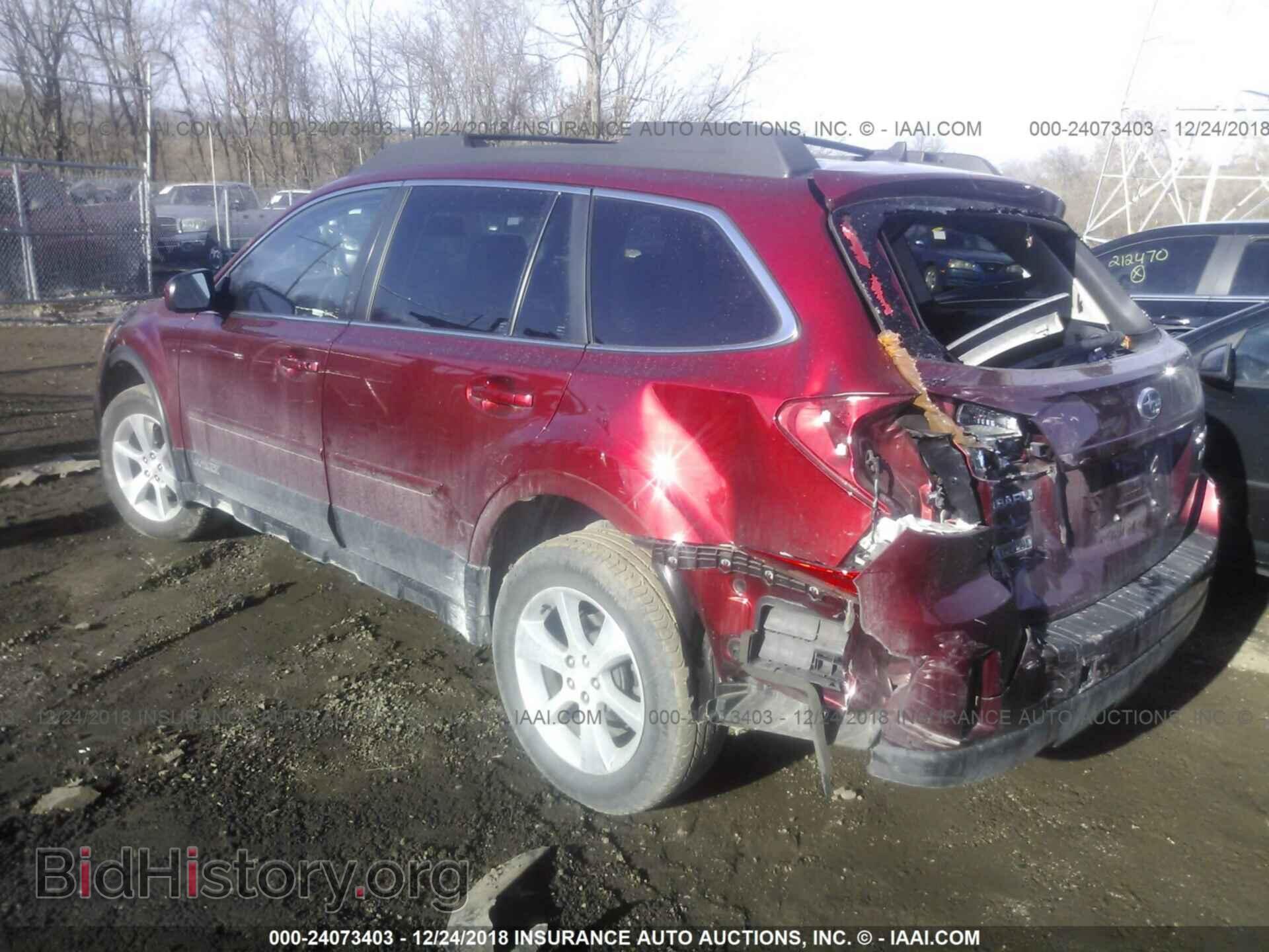 2014 SUBARU OUTBACK - VIN: 4S4BRBLC8E3297861 - Photo 3