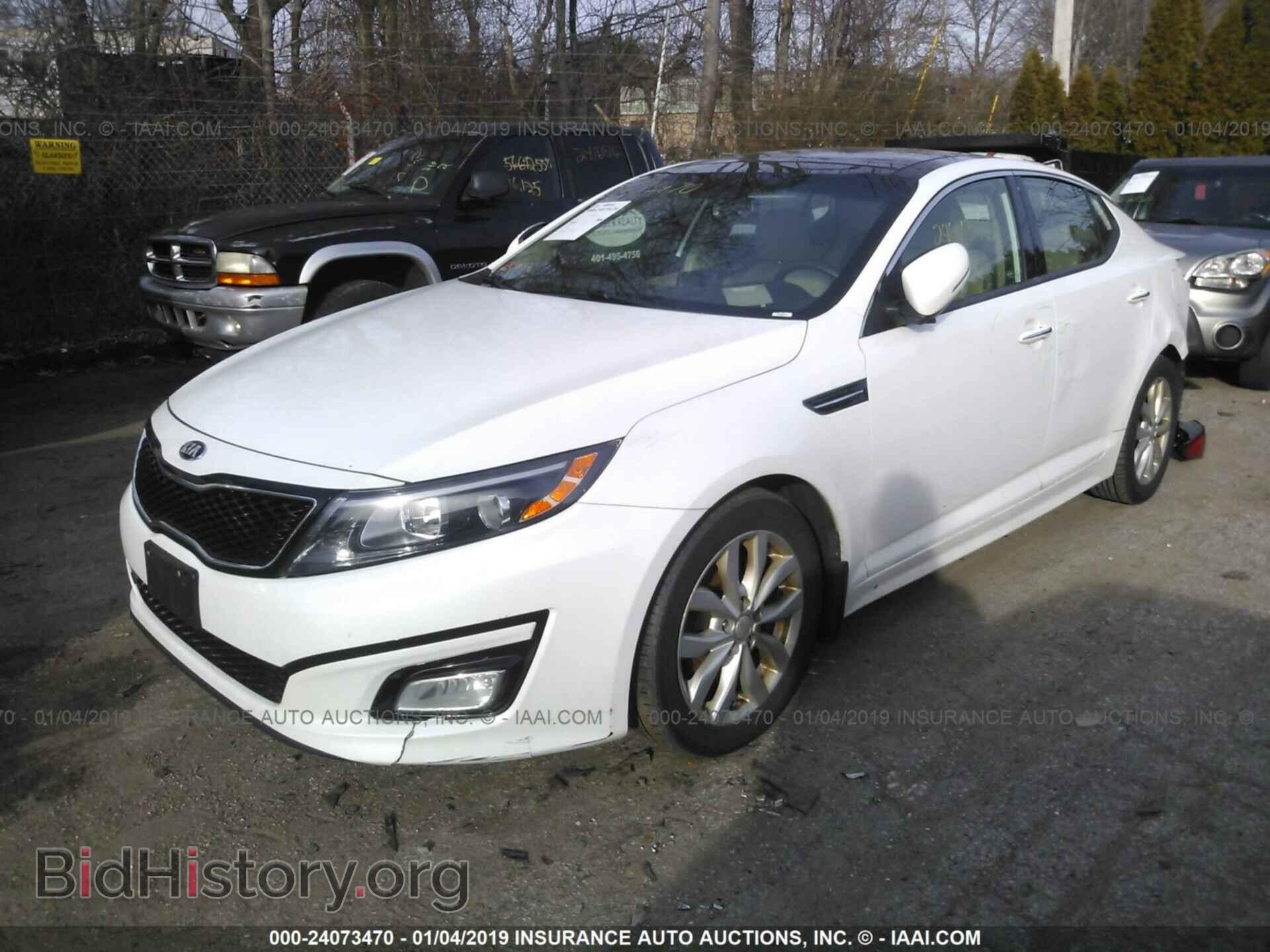 2014 KIA OPTIMA - VIN: 5XXGN4A72EG282005 - Фото 2