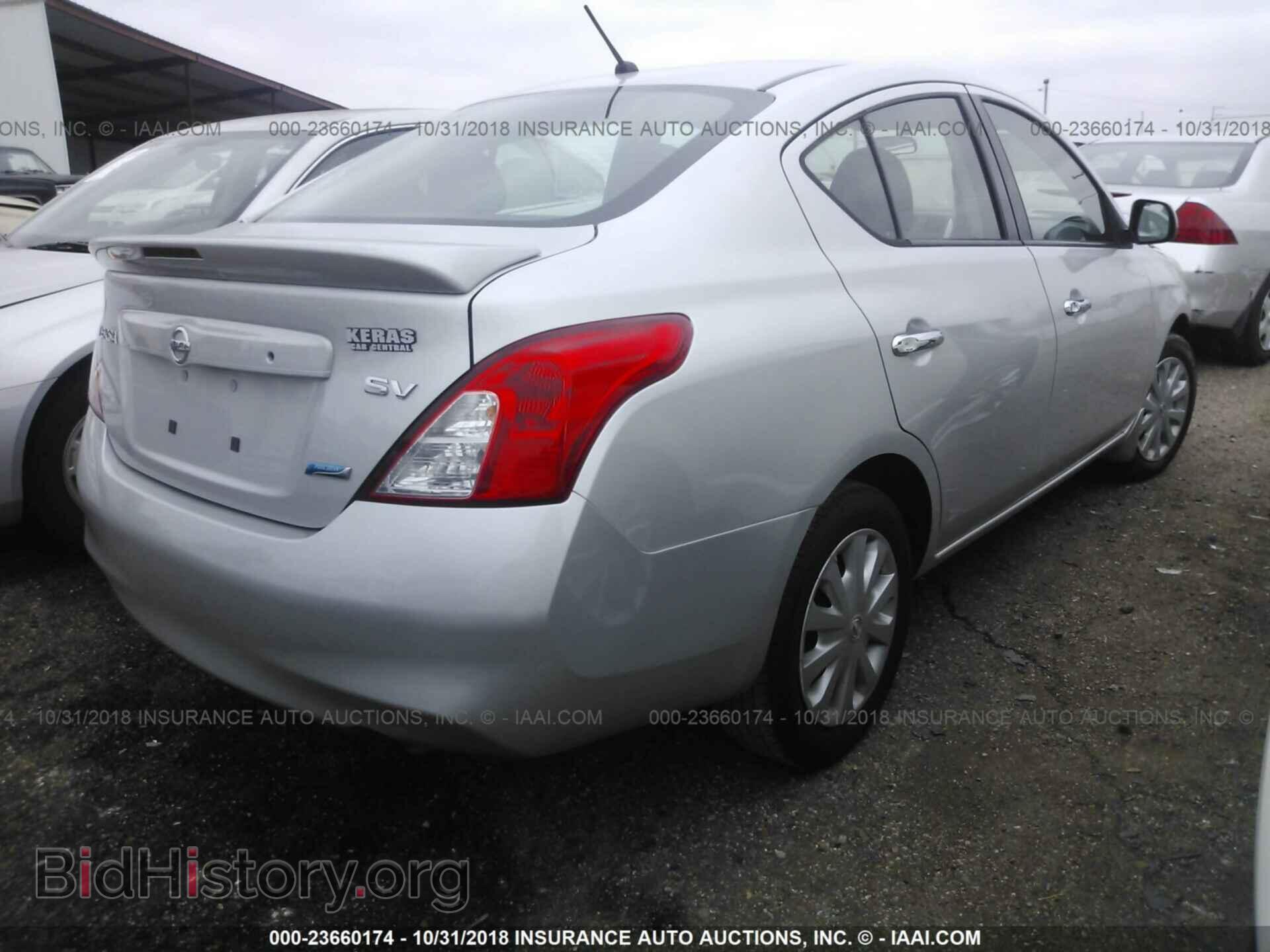 2014 NISSAN VERSA - VIN: 3N1CN7AP1EL834701 - Фото 4