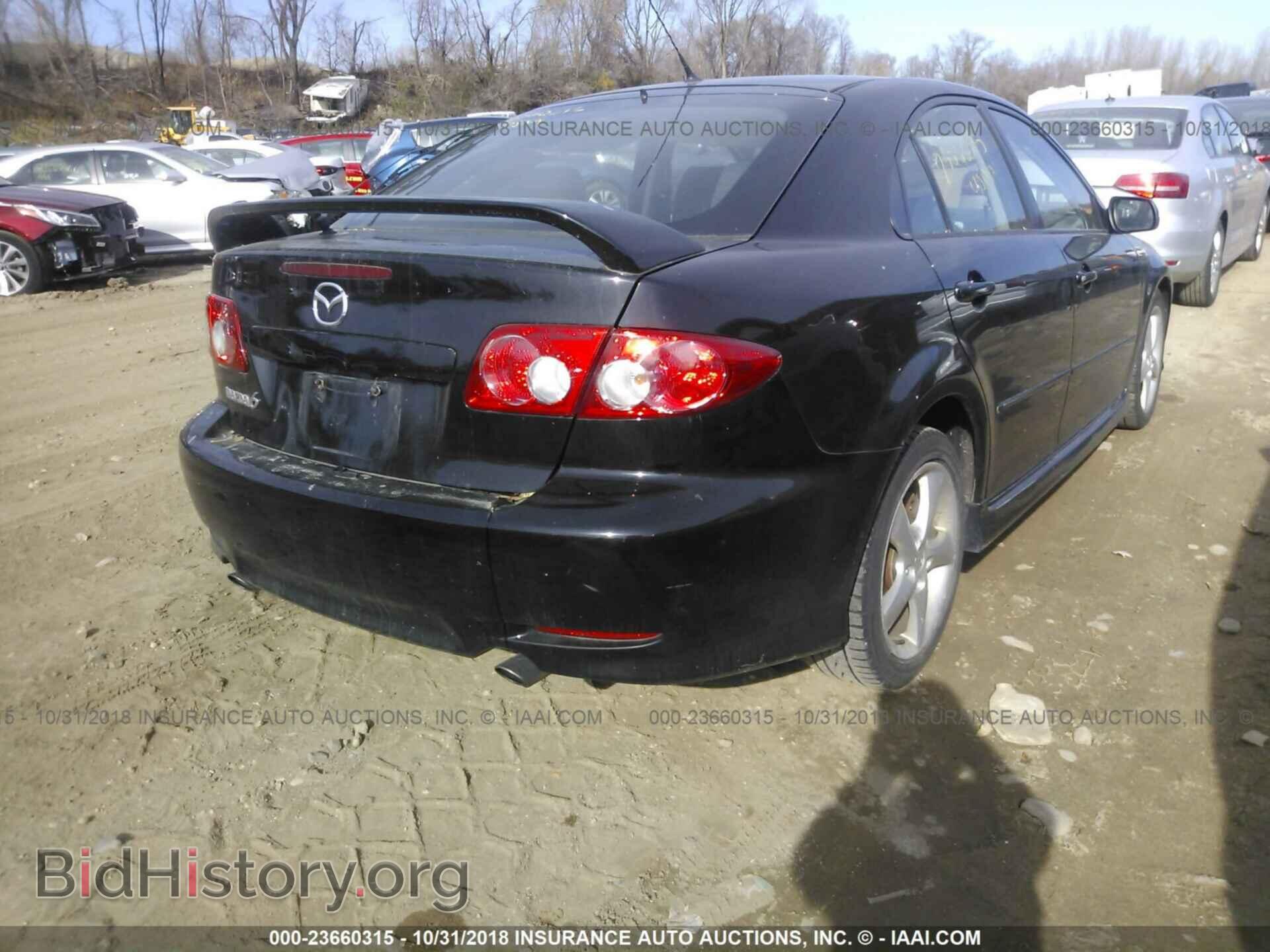 2005 MAZDA 6 - VIN: 1YVHP84C355M45886 - Фото 4