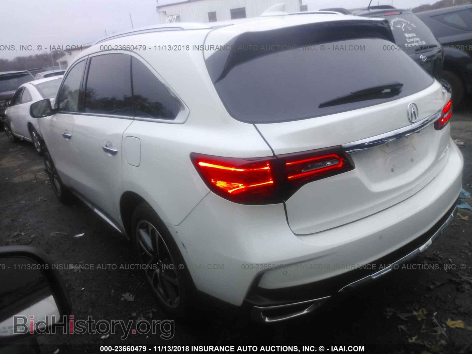 2017 ACURA MDX - VIN: 5FRYD4H96HB012327 - Фото 3