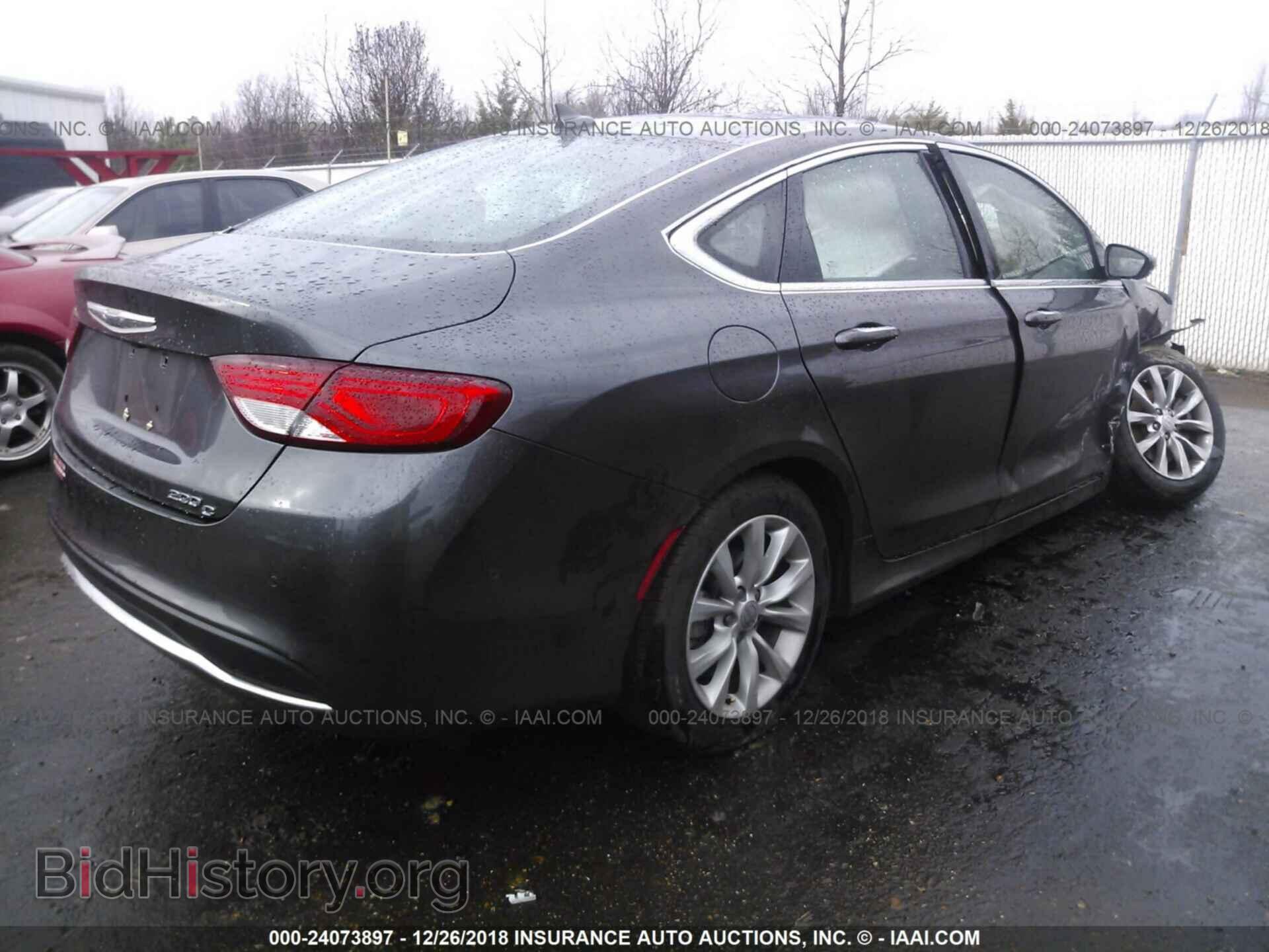 2015 CHRYSLER 200 - VIN: 1C3CCCCB5FN665253 - Фото 4