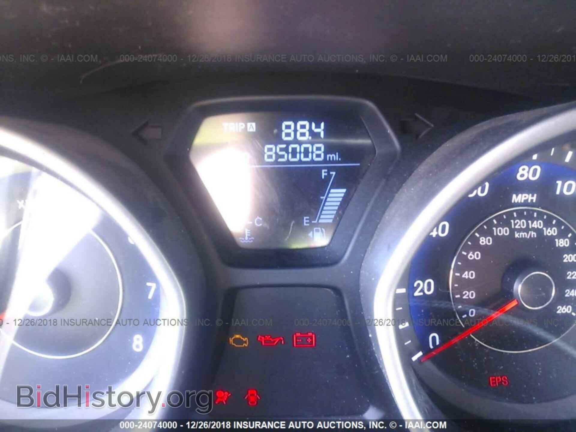 2012 HYUNDAI ELANTRA - VIN: KMHDH4AE5CU294788 - Фото 7