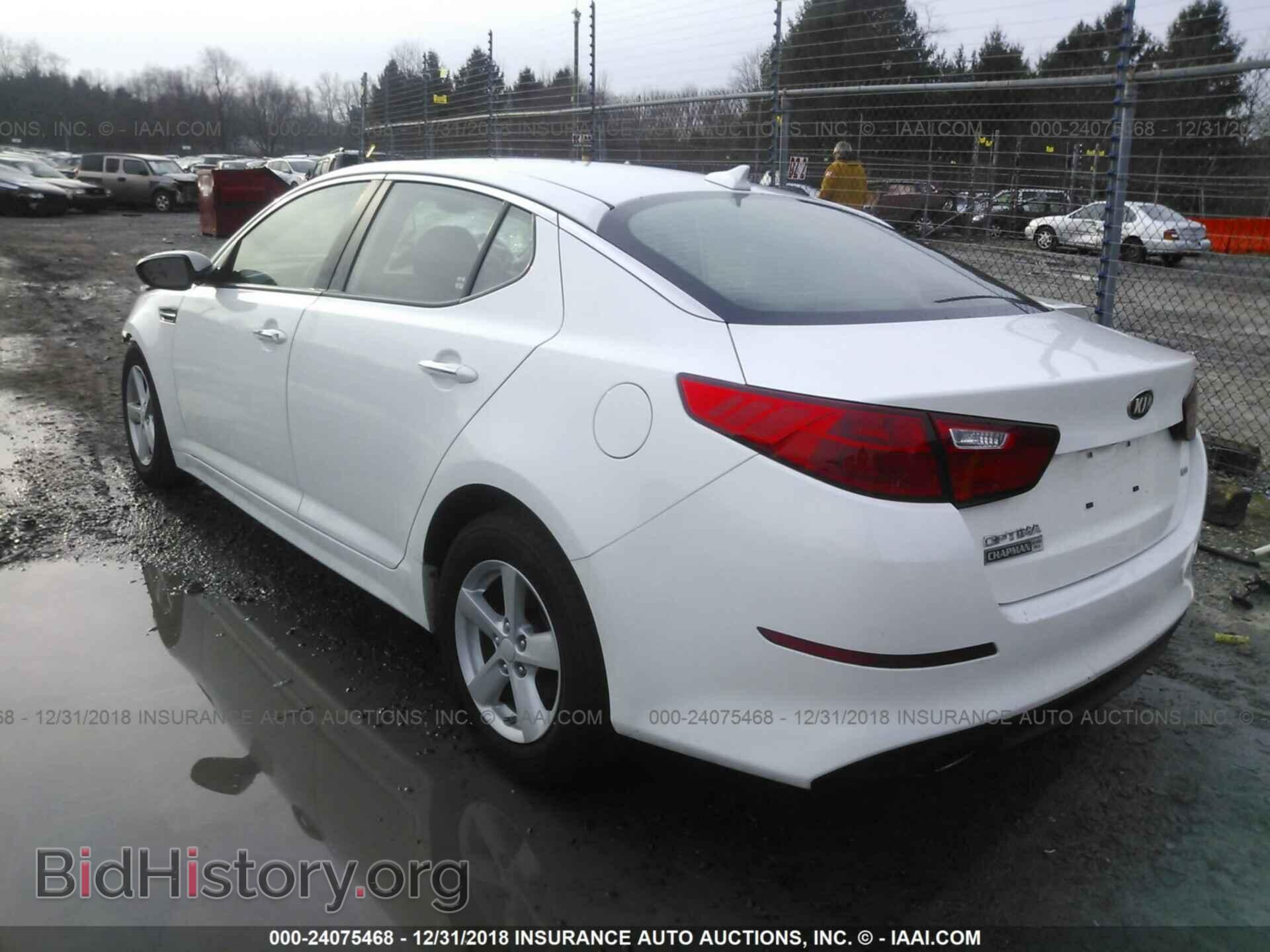 2015 KIA OPTIMA - VIN: KNAGM4A70F5571437 - Фото 3