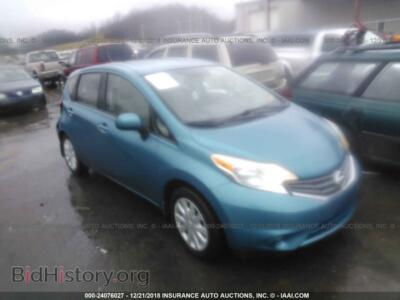 2014 Nissan VERSA NOTE, синий — VIN 3N1CE2CPXEL378049, IAAI