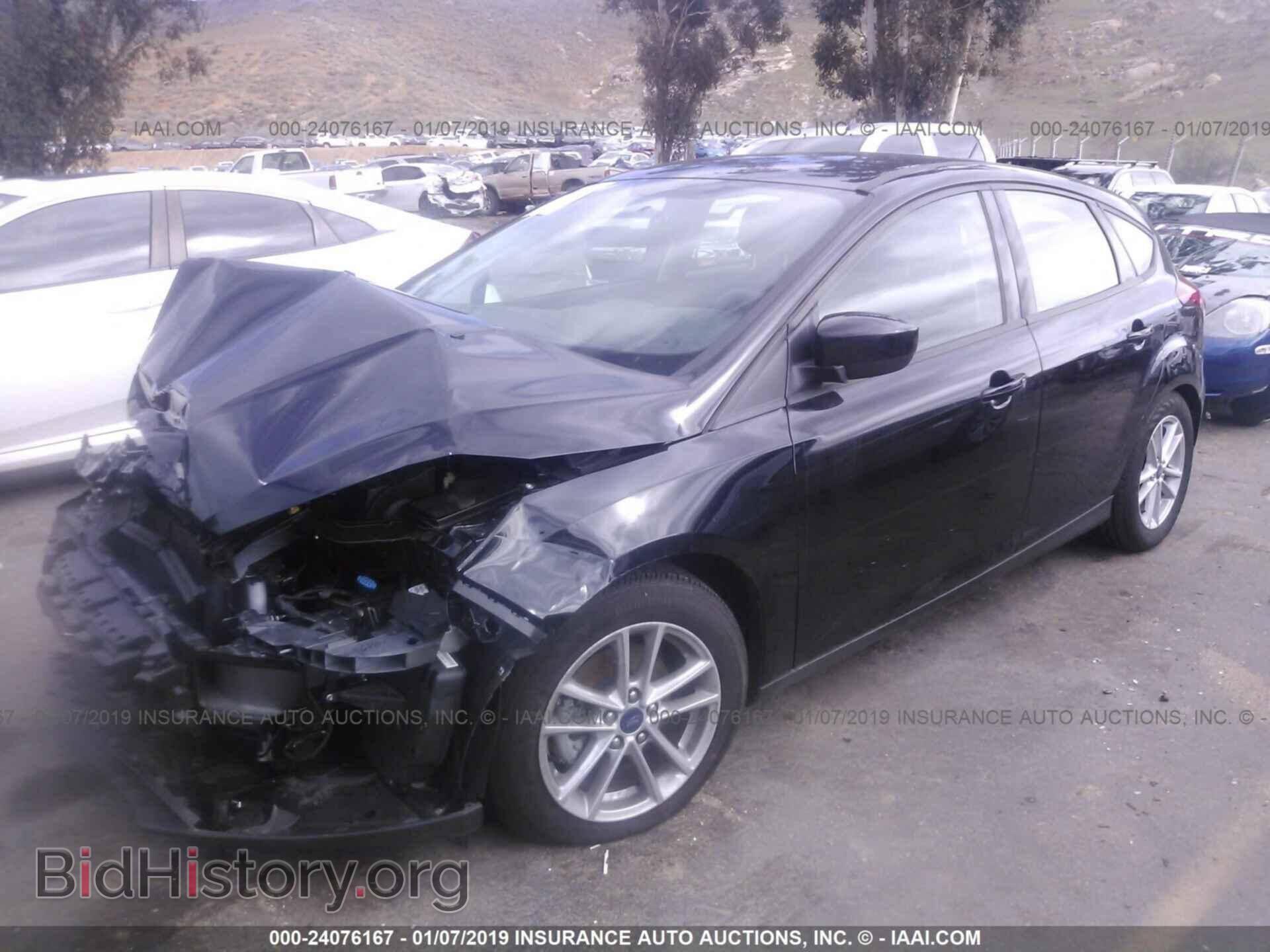 2018 FORD FOCUS - VIN: 1FADP3K2XJL287723 - Фото 2