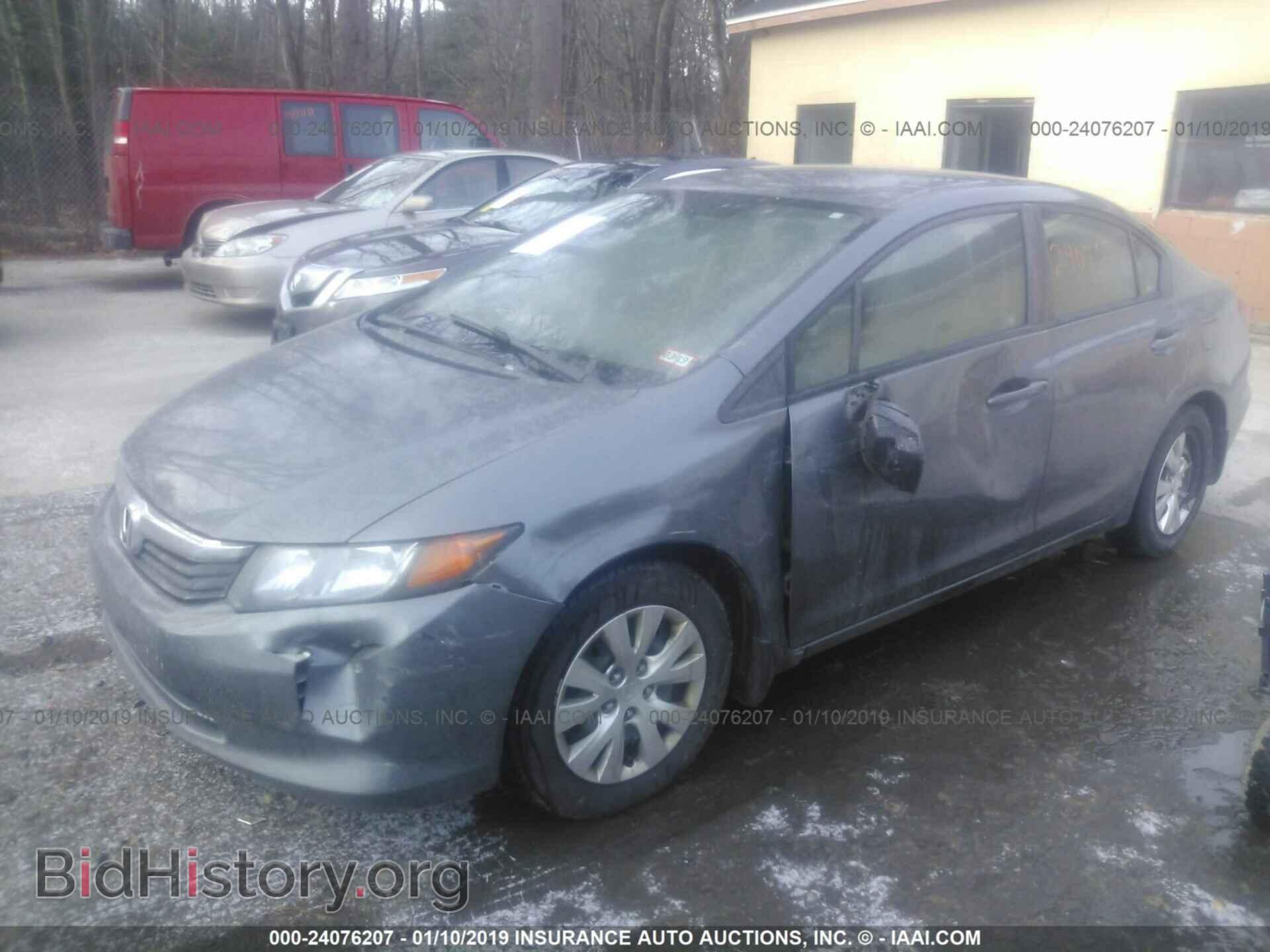 2012 HONDA CIVIC - VIN: 19XFB2F57CE084851 - Photo 2