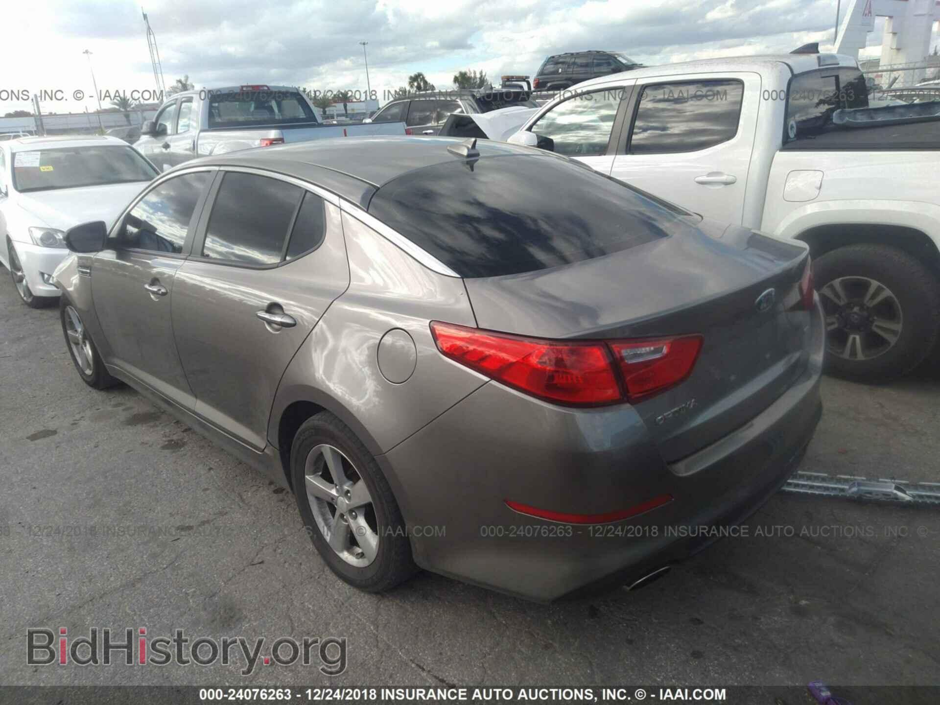 2015 KIA OPTIMA - VIN: 5XXGM4A76FG361150 - Photo 3
