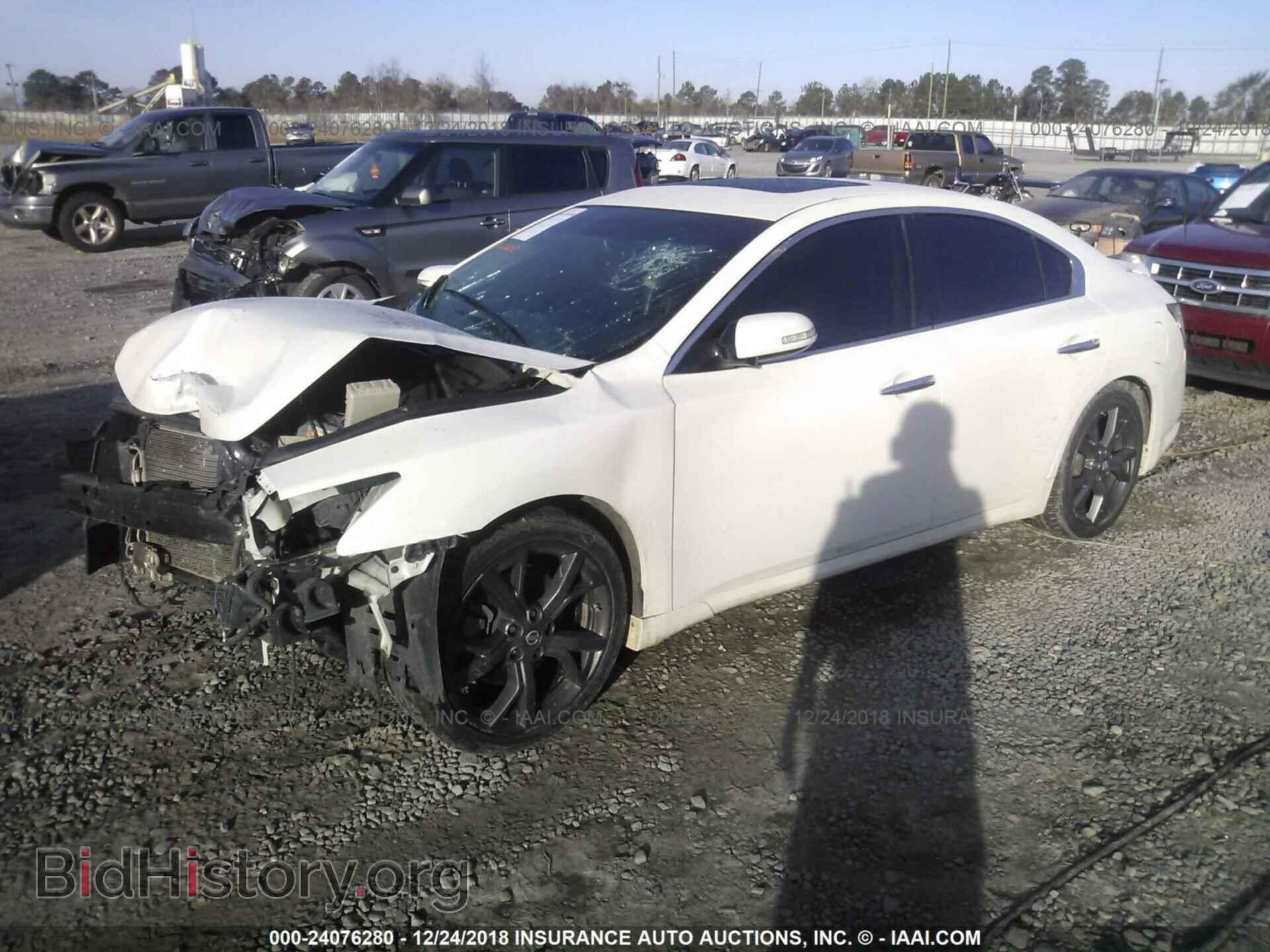 2014 NISSAN MAXIMA - VIN: 1N4AA5AP4EC910840 - Photo 2