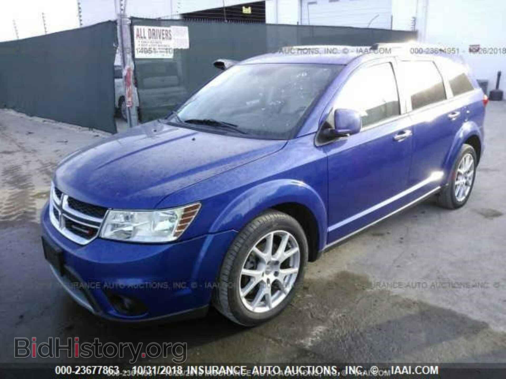 2012 DODGE JOURNEY - VIN: 3C4PDCDG6CT314528 - Фото 2