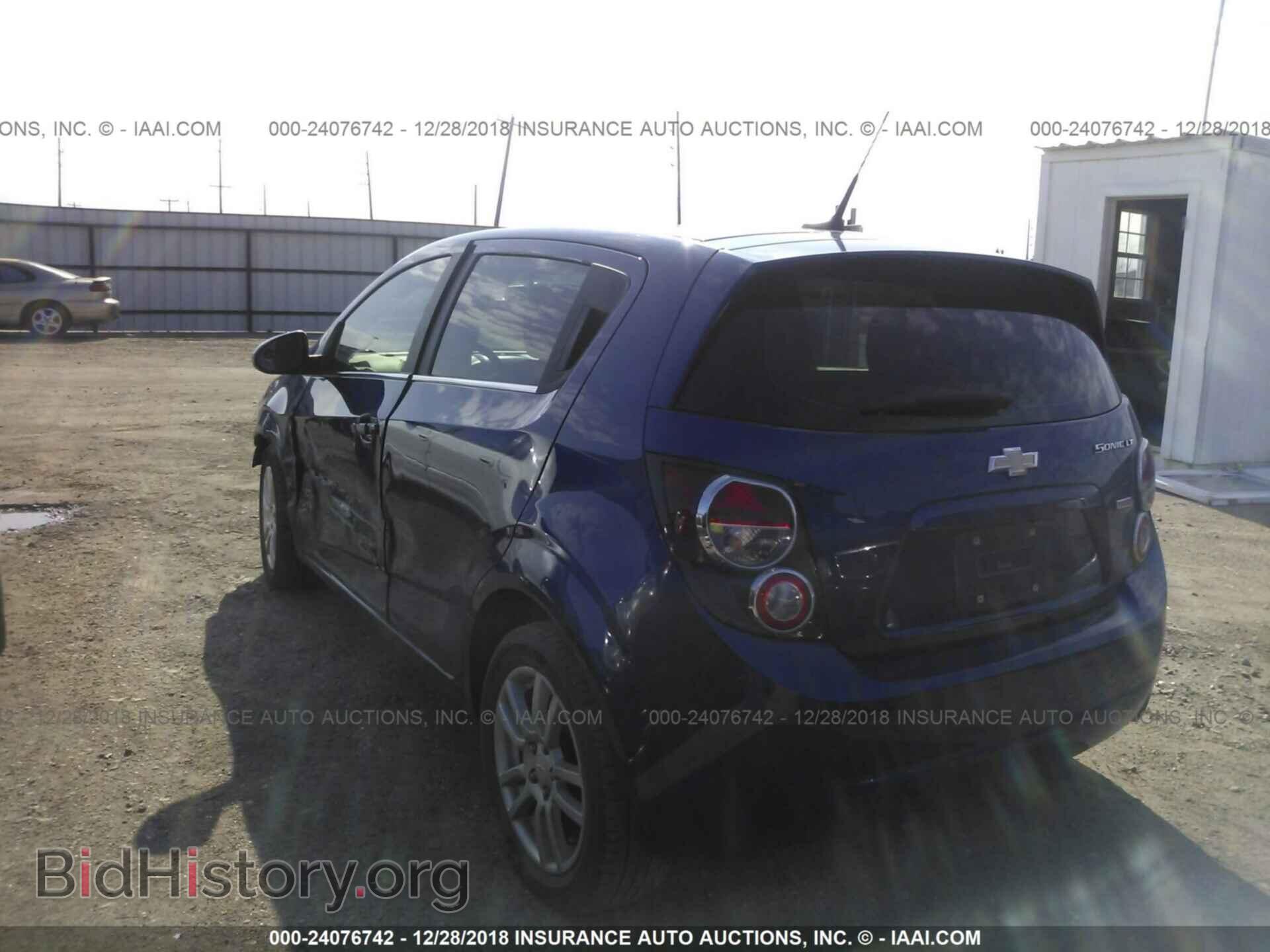 2014 CHEVROLET SONIC - VIN: 1G1JC6SB3E4193587 - Фото 3