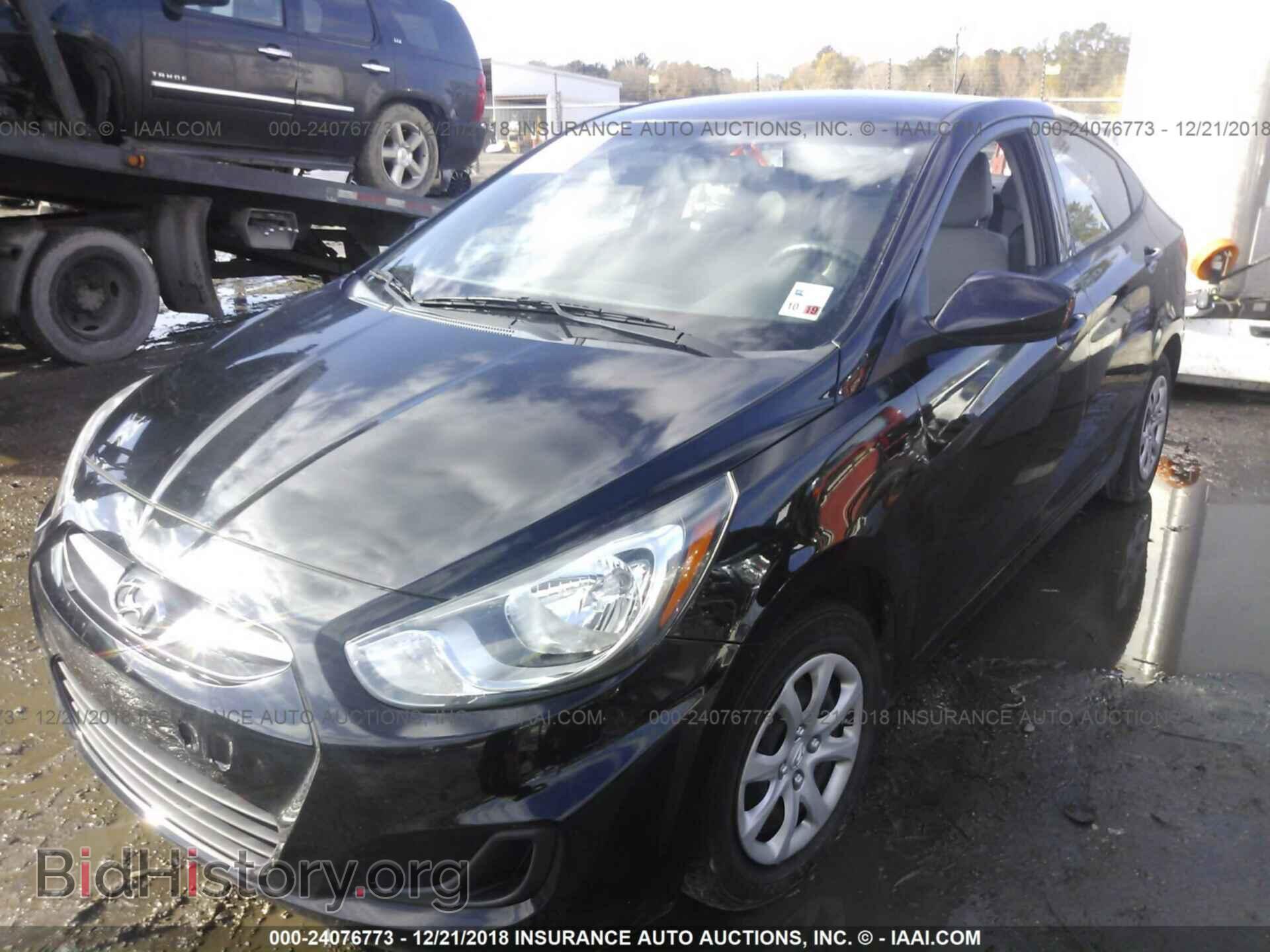 2013 HYUNDAI ACCENT - VIN: KMHCT4AE1DU477536 - Фото 2