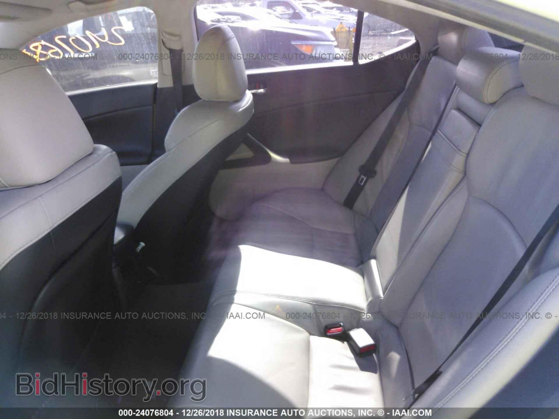 2010 LEXUS IS - VIN: JTHBF5C2XA5111921 - Фото 8