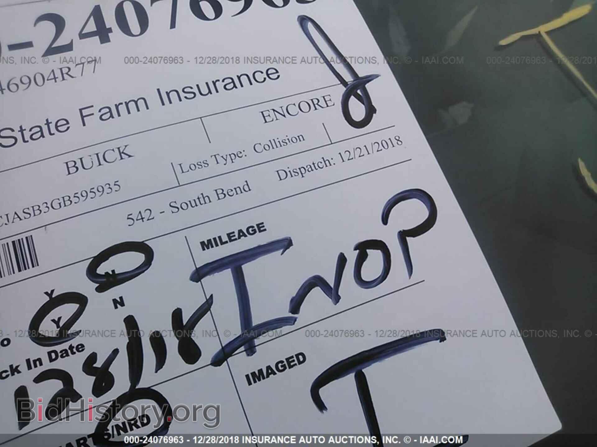 2016 BUICK ENCORE - VIN: KL4CJASB3GB595935 - Photo 7