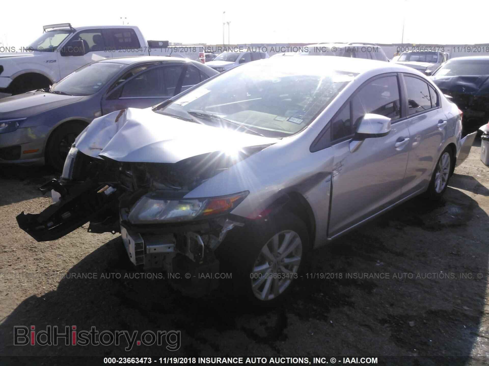2012 HONDA CIVIC - VIN: 19XFB2F9XCE085012 - Фото 2