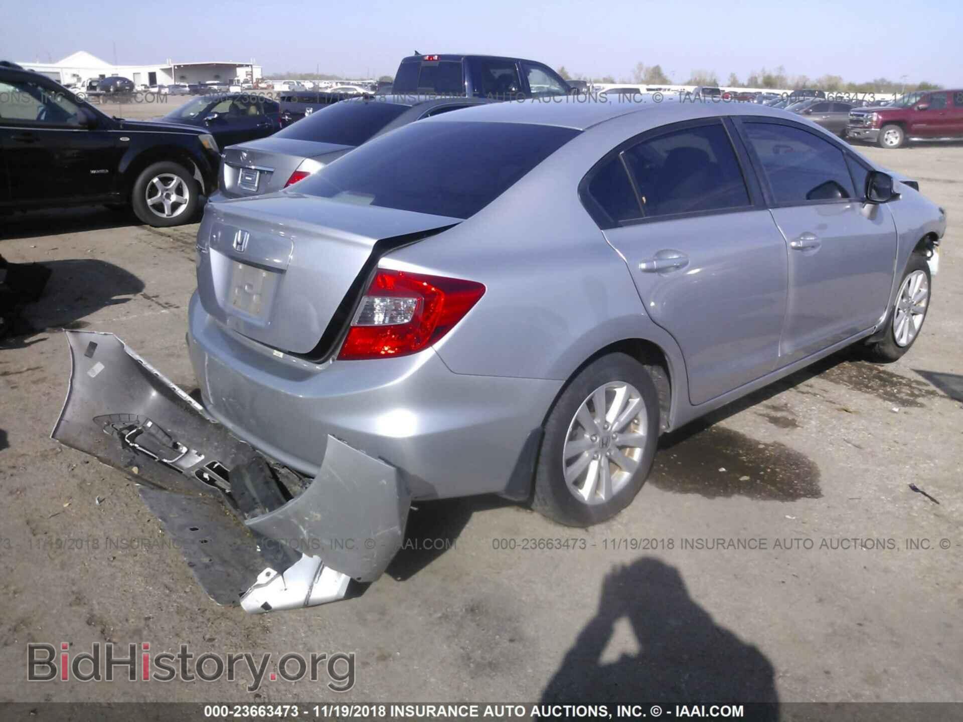2012 HONDA CIVIC - VIN: 19XFB2F9XCE085012 - Фото 4