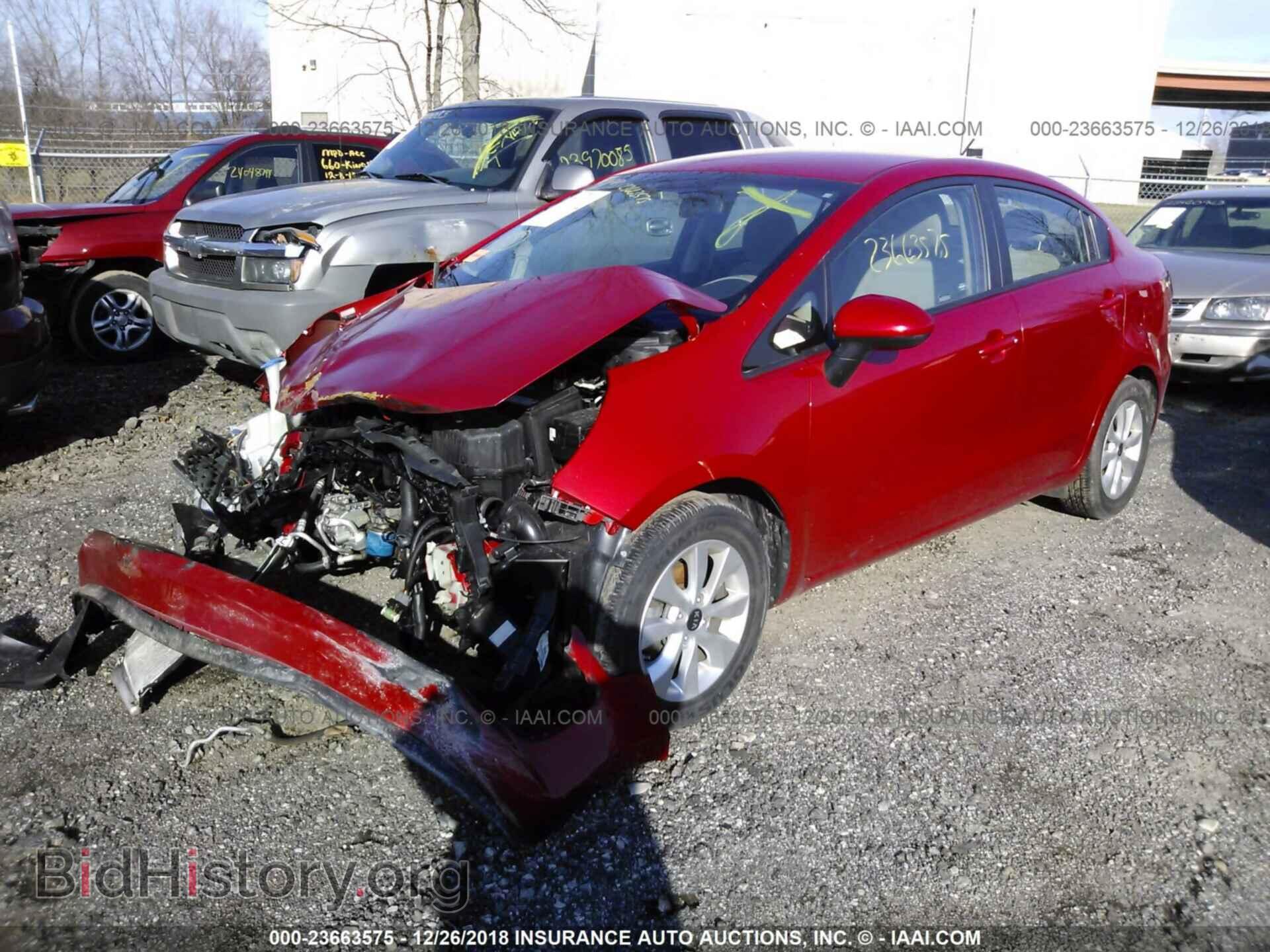 2016 KIA RIO - VIN: KNADN4A3XG6569171 - Фото 2