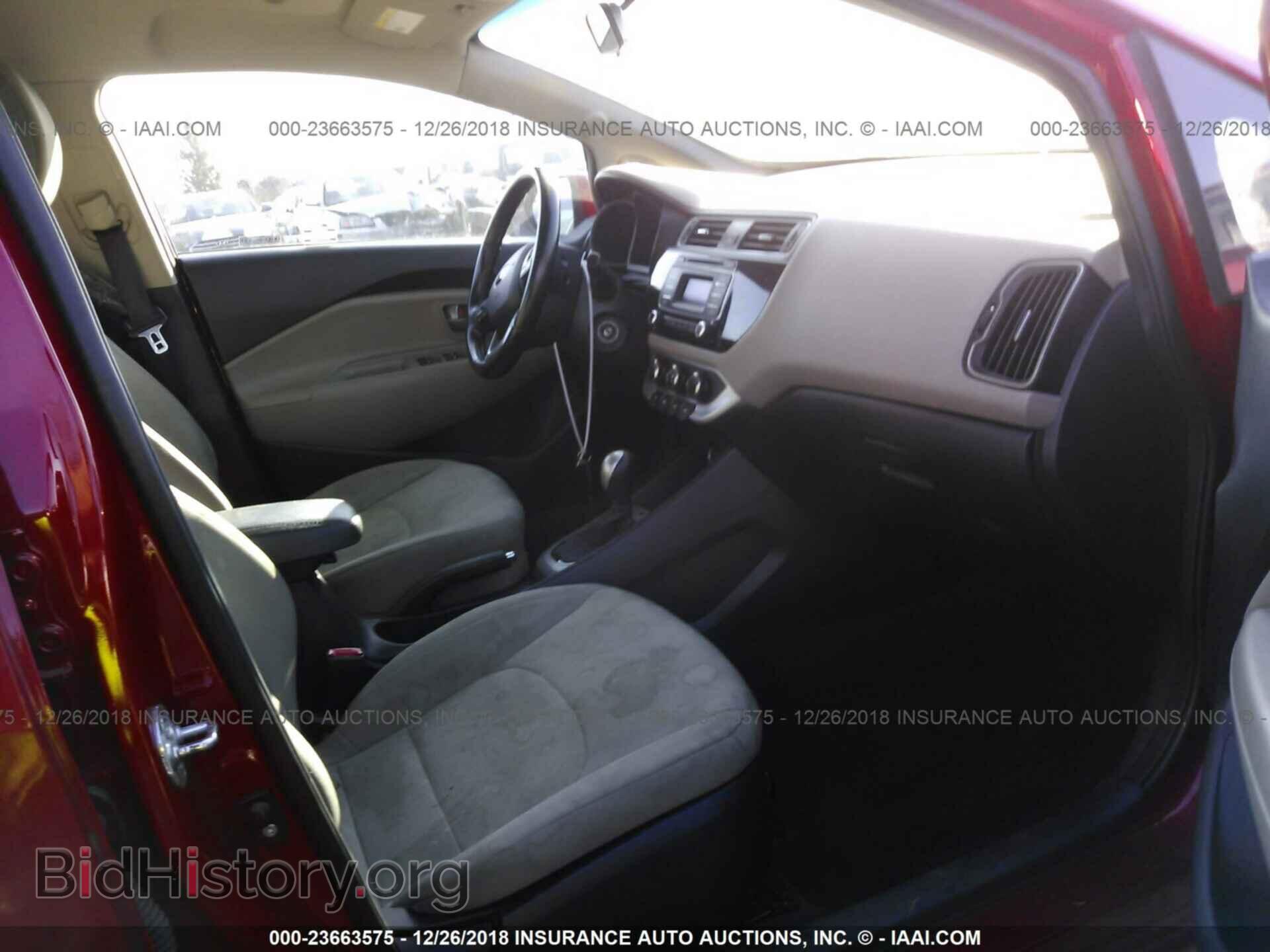 2016 KIA RIO - VIN: KNADN4A3XG6569171 - Фото 5