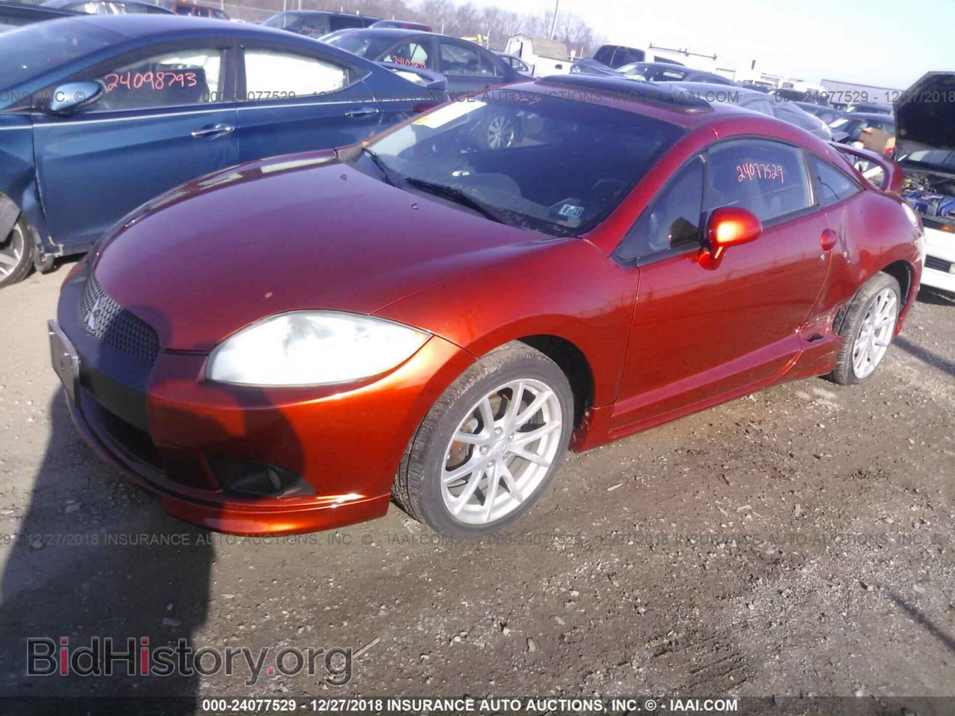 2009 MITSUBISHI ECLIPSE - VIN: 4A3AK34T59E017331 - Фото 2