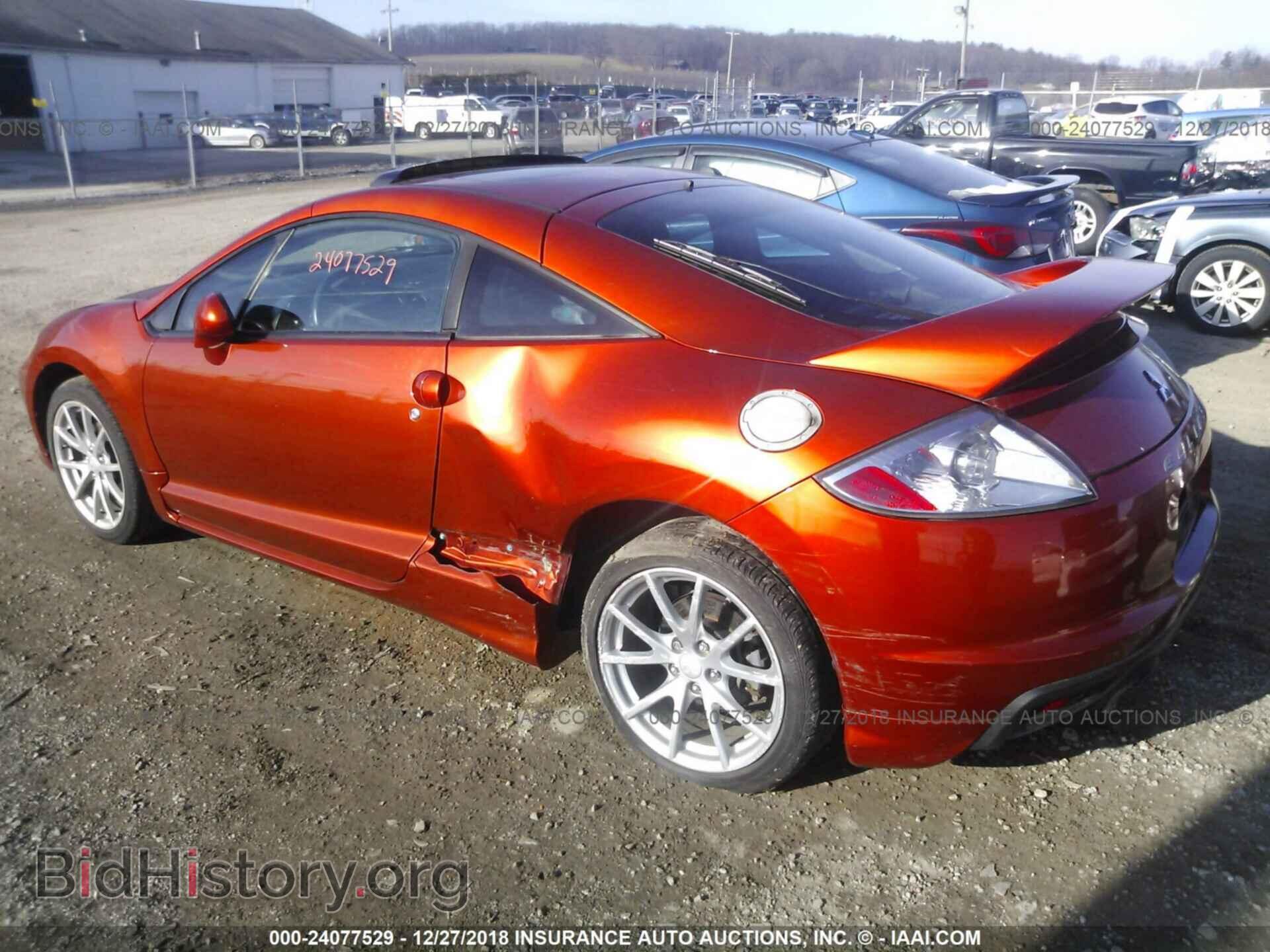 2009 MITSUBISHI ECLIPSE - VIN: 4A3AK34T59E017331 - Фото 3