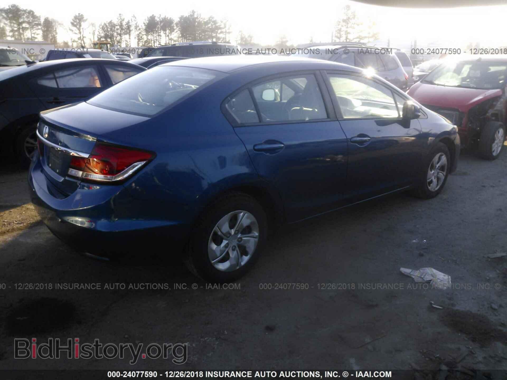 2013 HONDA CIVIC - VIN: 2HGFB2F55DH505781 - Фото 4