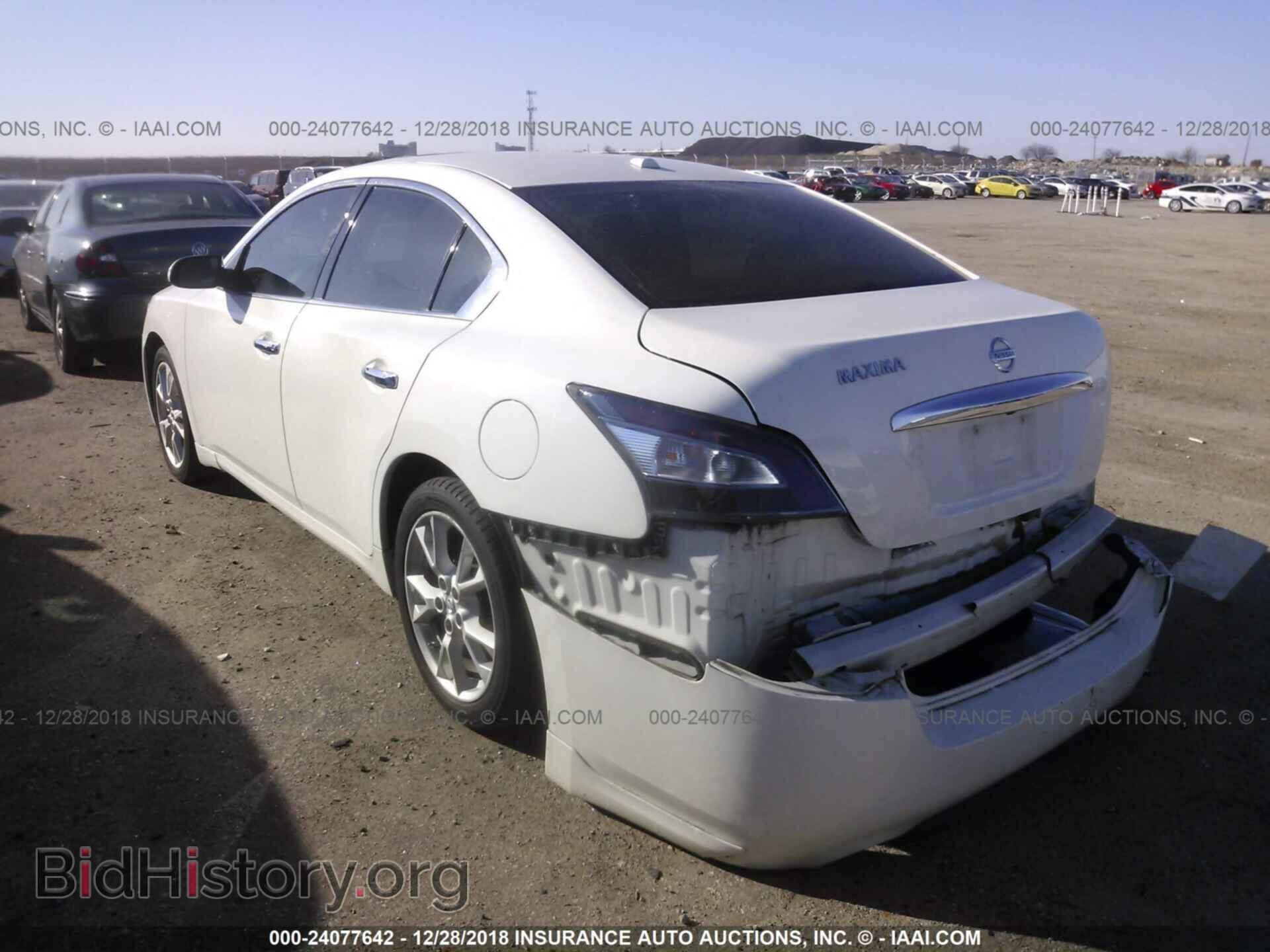 2012 NISSAN MAXIMA - VIN: 1N4AA5AP4CC807446 - Фото 3