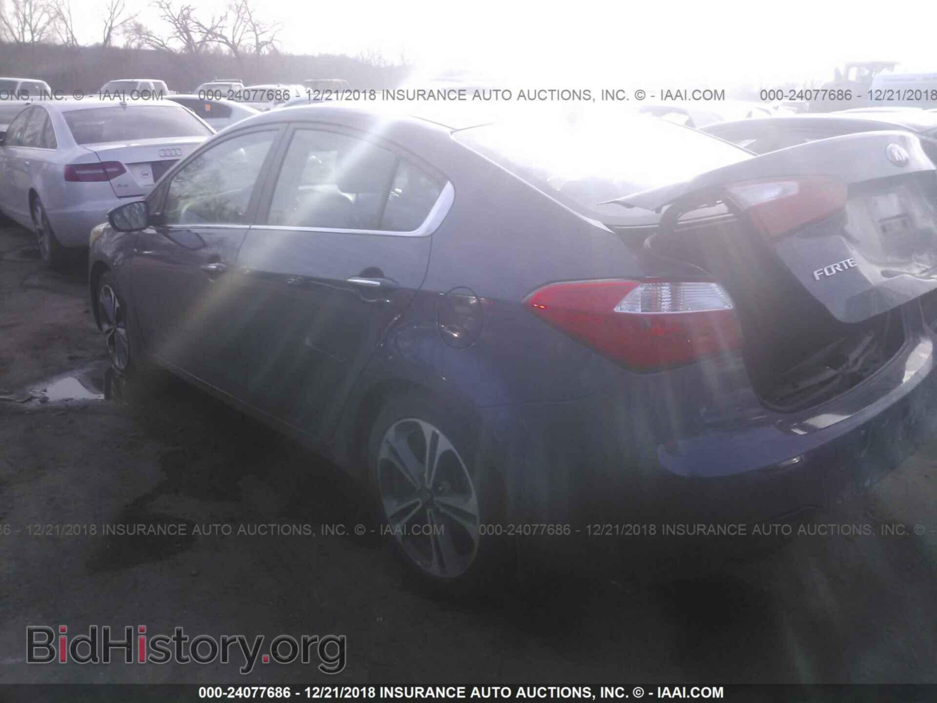 2014 KIA FORTE - VIN: KNAFX4A89E5089107 - Фото 3