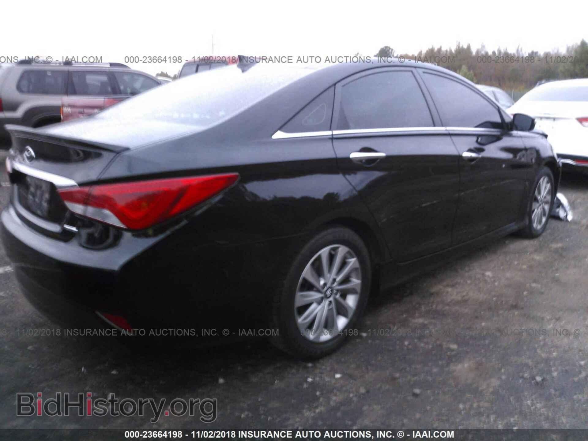 2014 HYUNDAI SONATA - VIN: 5NPEC4AC7EH914558 - Фото 4