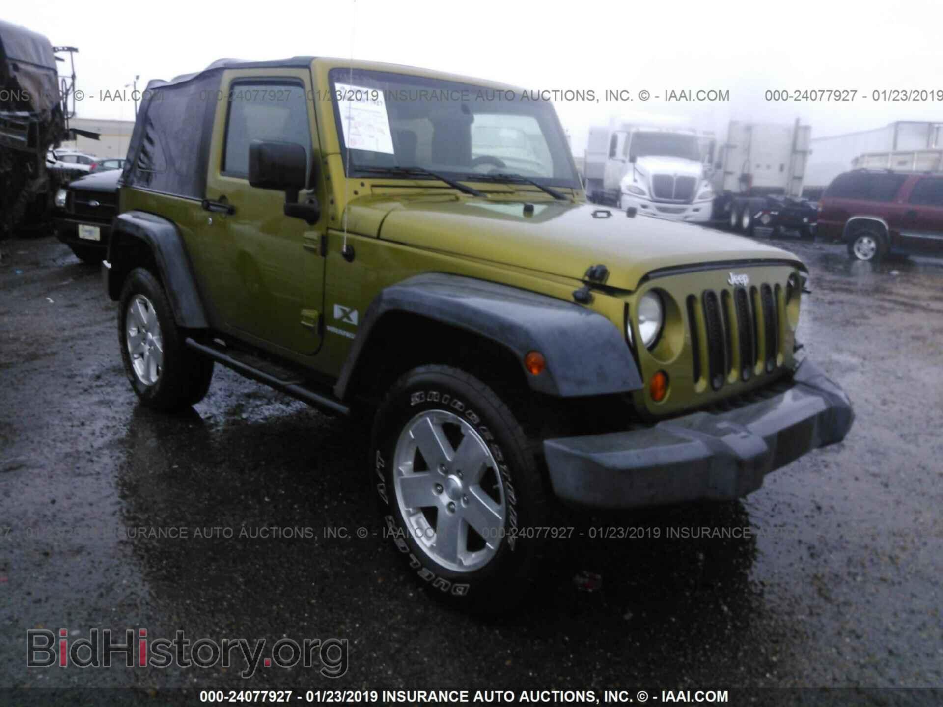 Photo 1J4FA24187L179347 - JEEP WRANGLER 2007