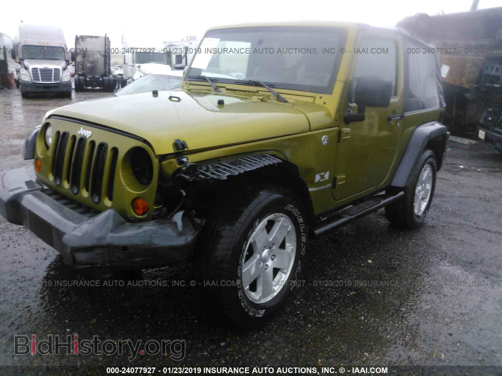 2007 JEEP WRANGLER - VIN: 1J4FA24187L179347 - Фото 2