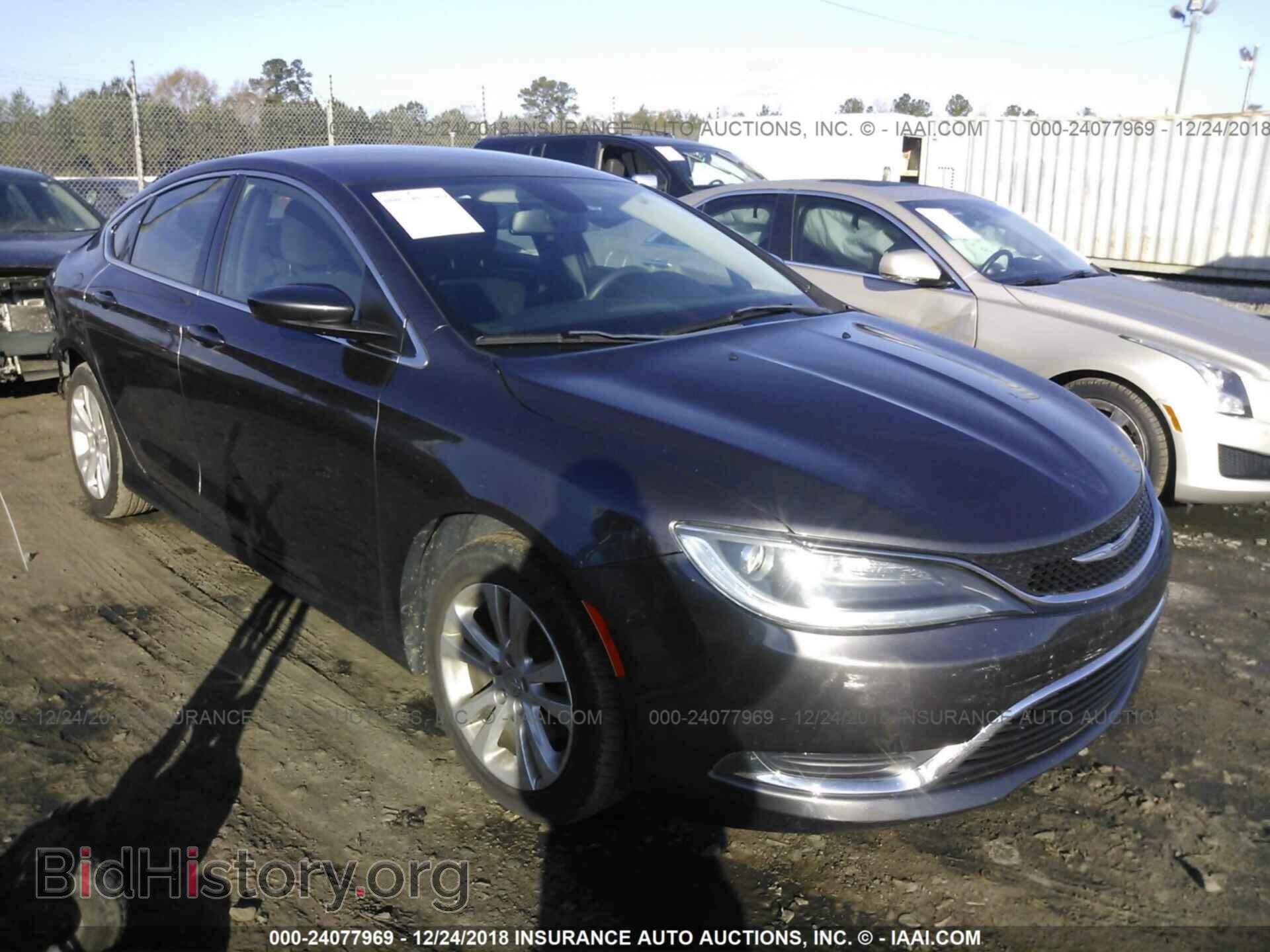 Фотография 1C3CCCAB3GN129258 - CHRYSLER 200 2016