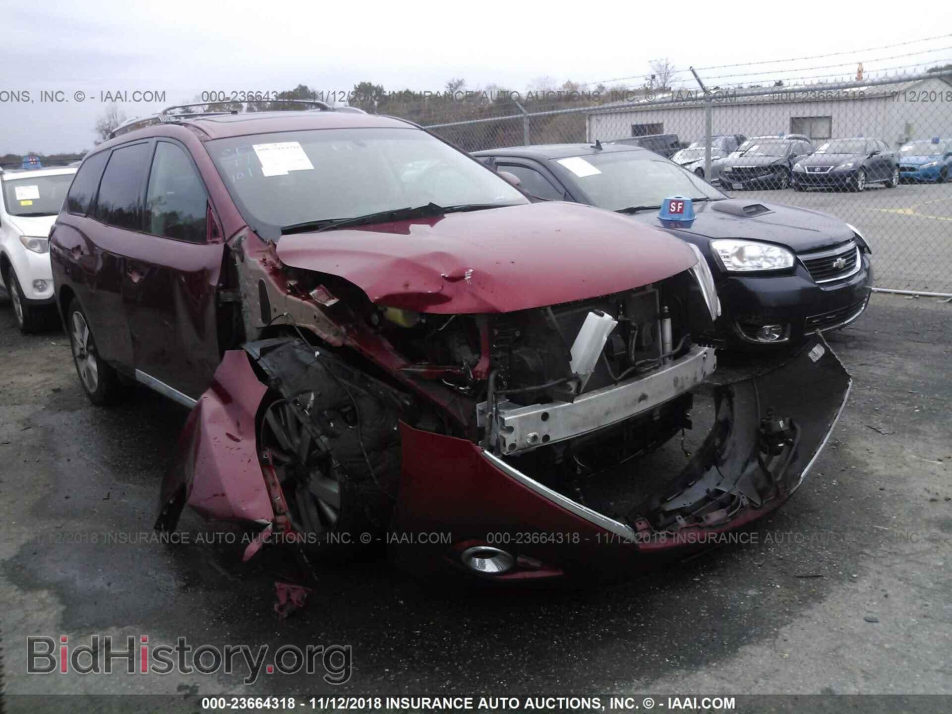 Фотография 5N1AR2MM5FC672948 - NISSAN PATHFINDER 2015