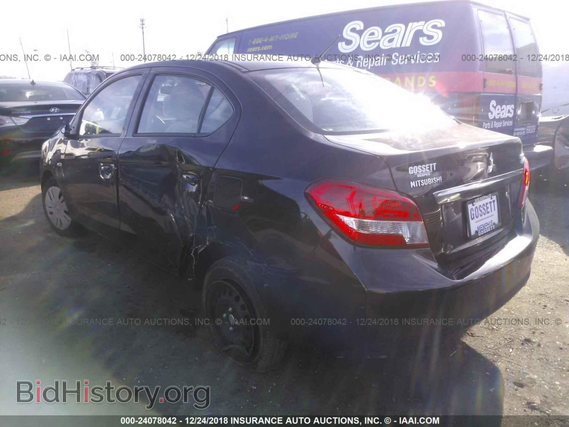 2018 MITSUBISHI MIRAGE - VIN: ML32F3FJ4JHF15505 - Фото 3