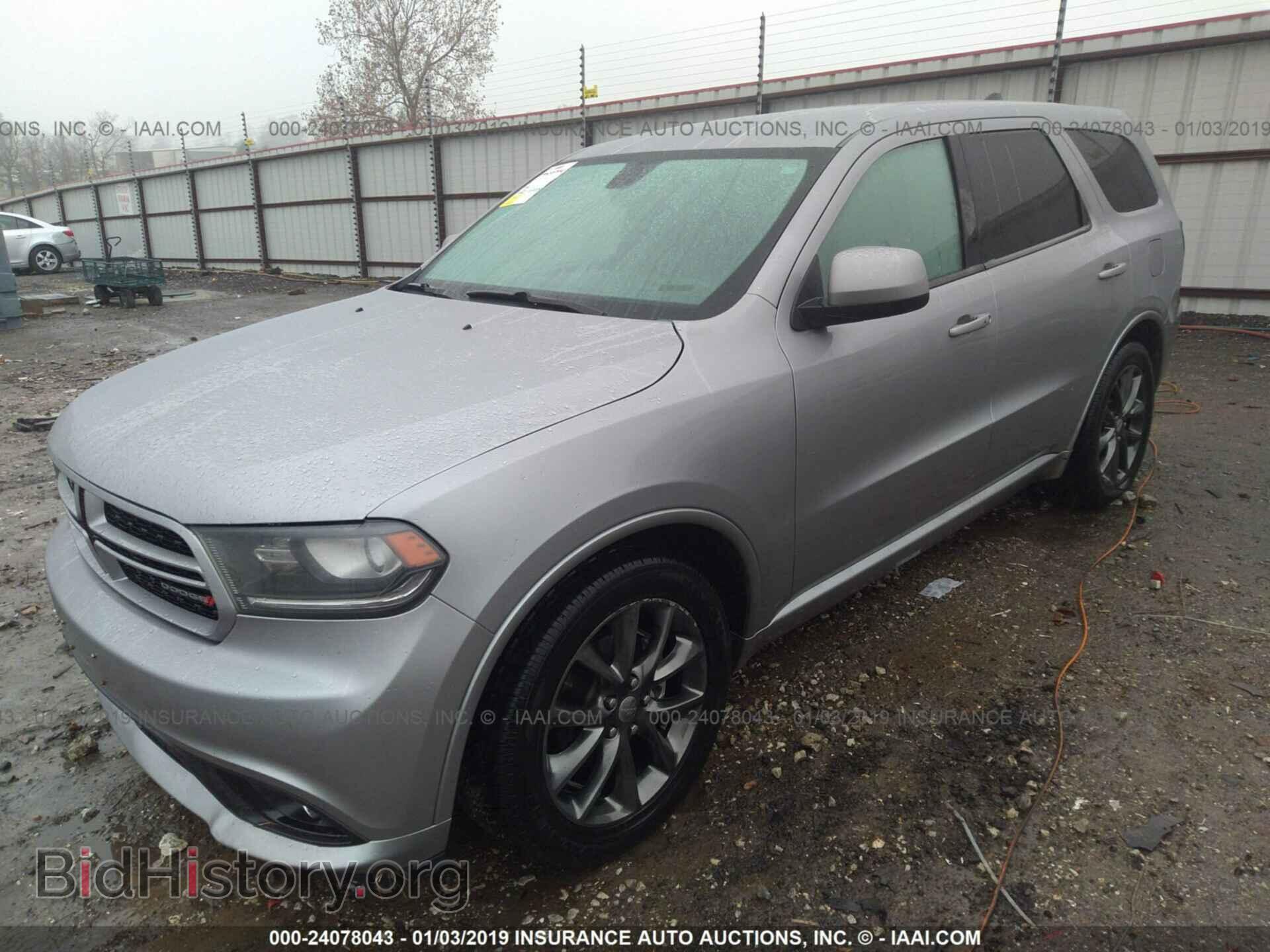2014 DODGE DURANGO - VIN: 1C4RDHAG3EC291556 - Фото 2