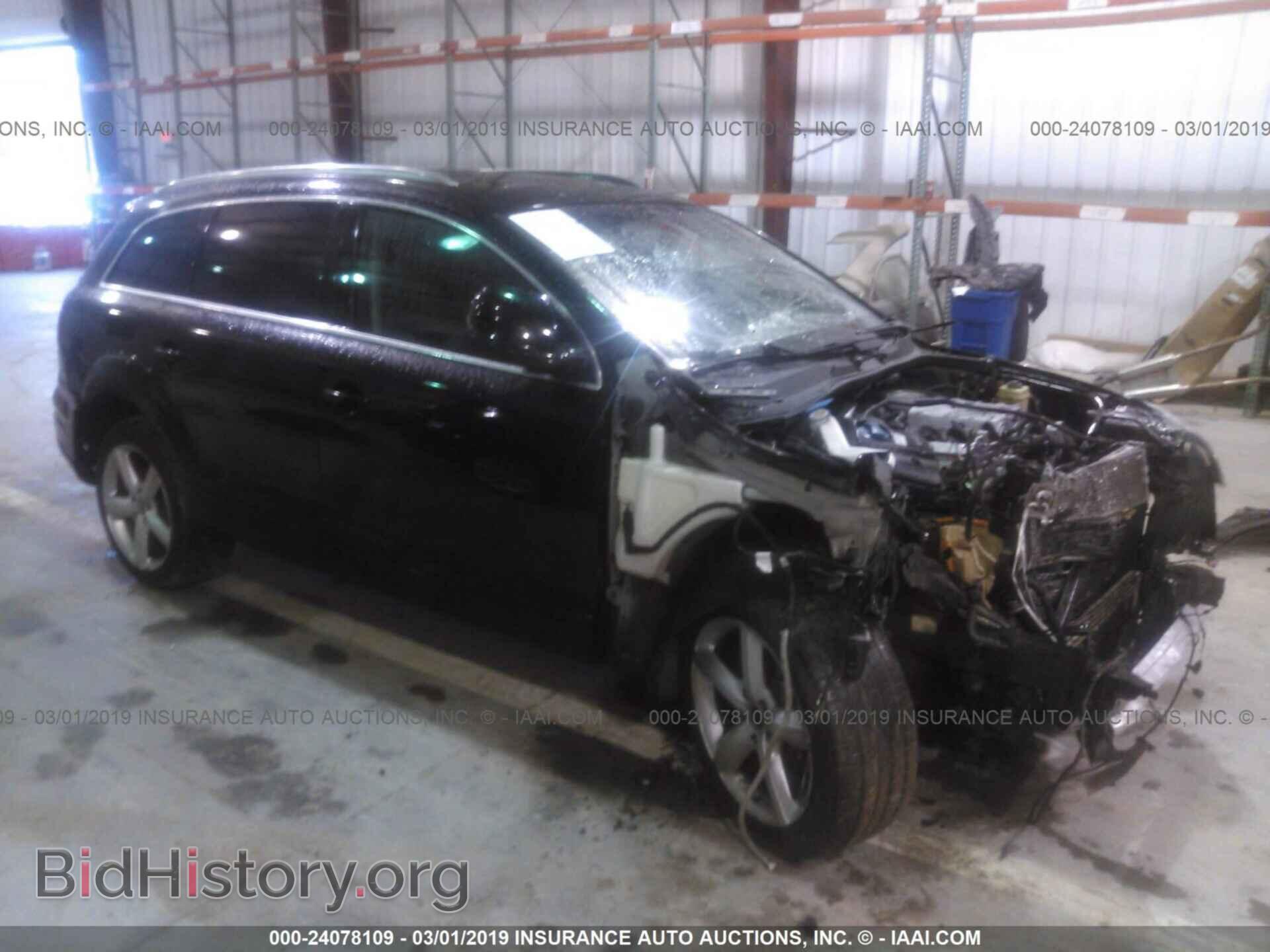 Photo WA1DGAFEXBD001829 - AUDI Q7 2011