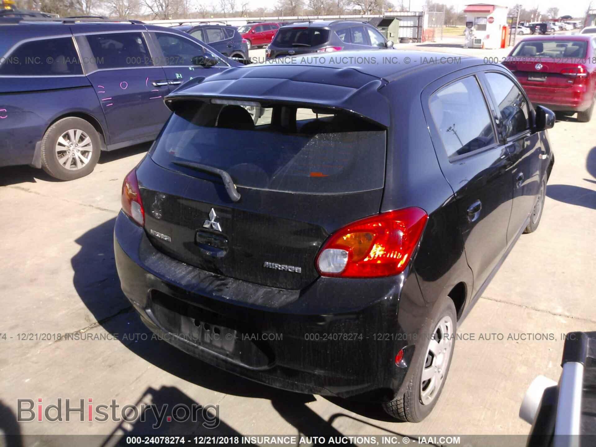2014 MITSUBISHI MIRAGE - VIN: ML32A3HJ2EH024090 - Фото 4
