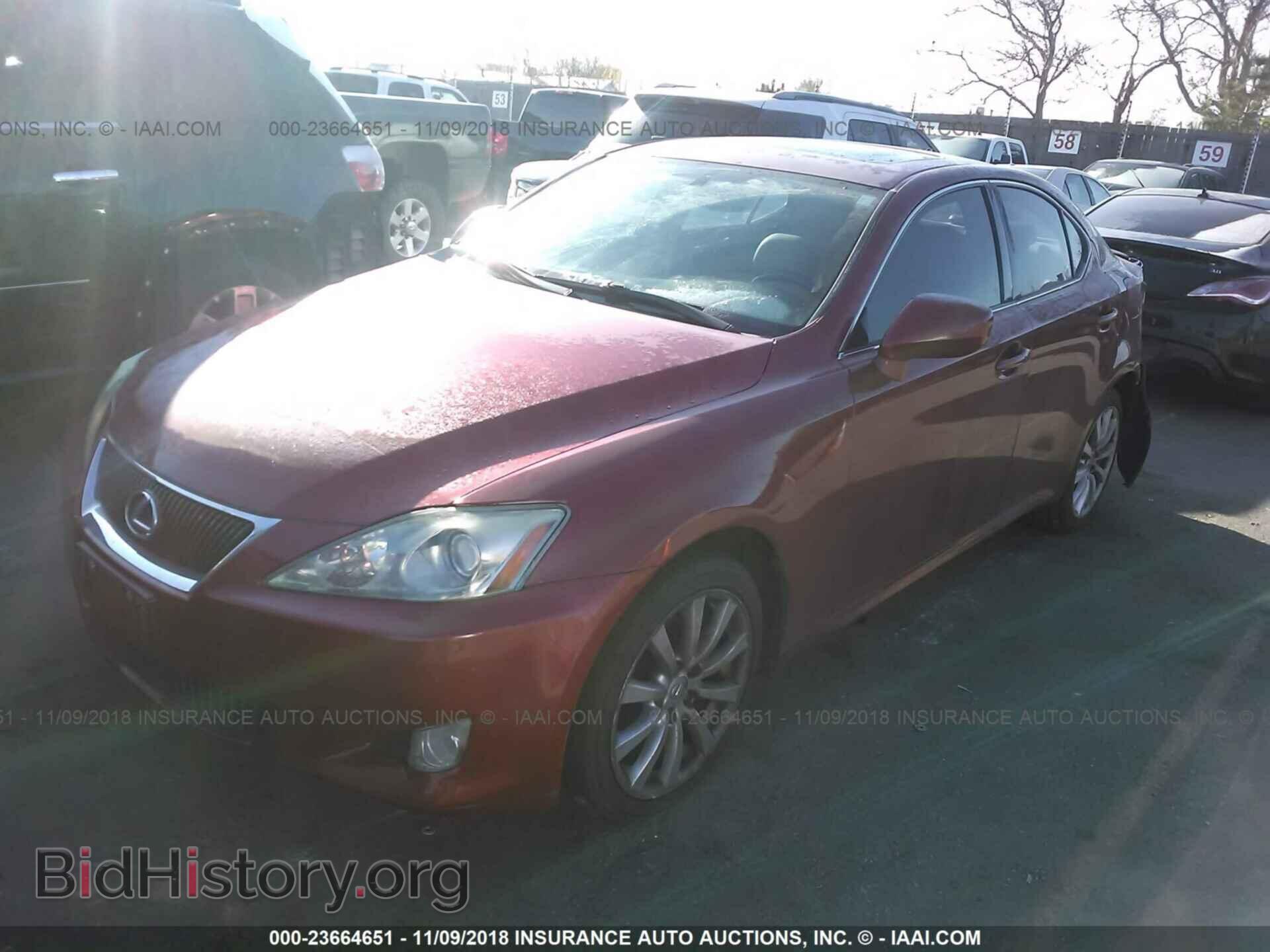 2008 LEXUS IS - VIN: JTHCK262482023677 - Фото 2