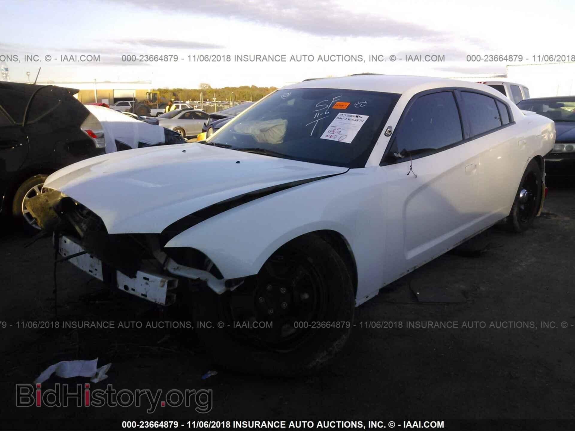 2013 DODGE CHARGER - VIN: 2C3CDXAG4DH734474 - Фото 2