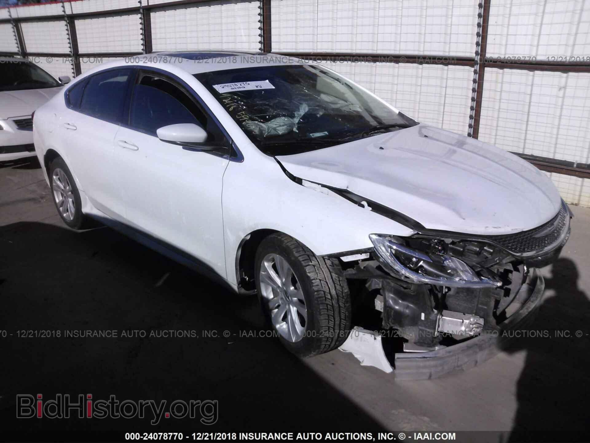 Photo 1C3CCCAB5FN741119 - CHRYSLER 200 2015