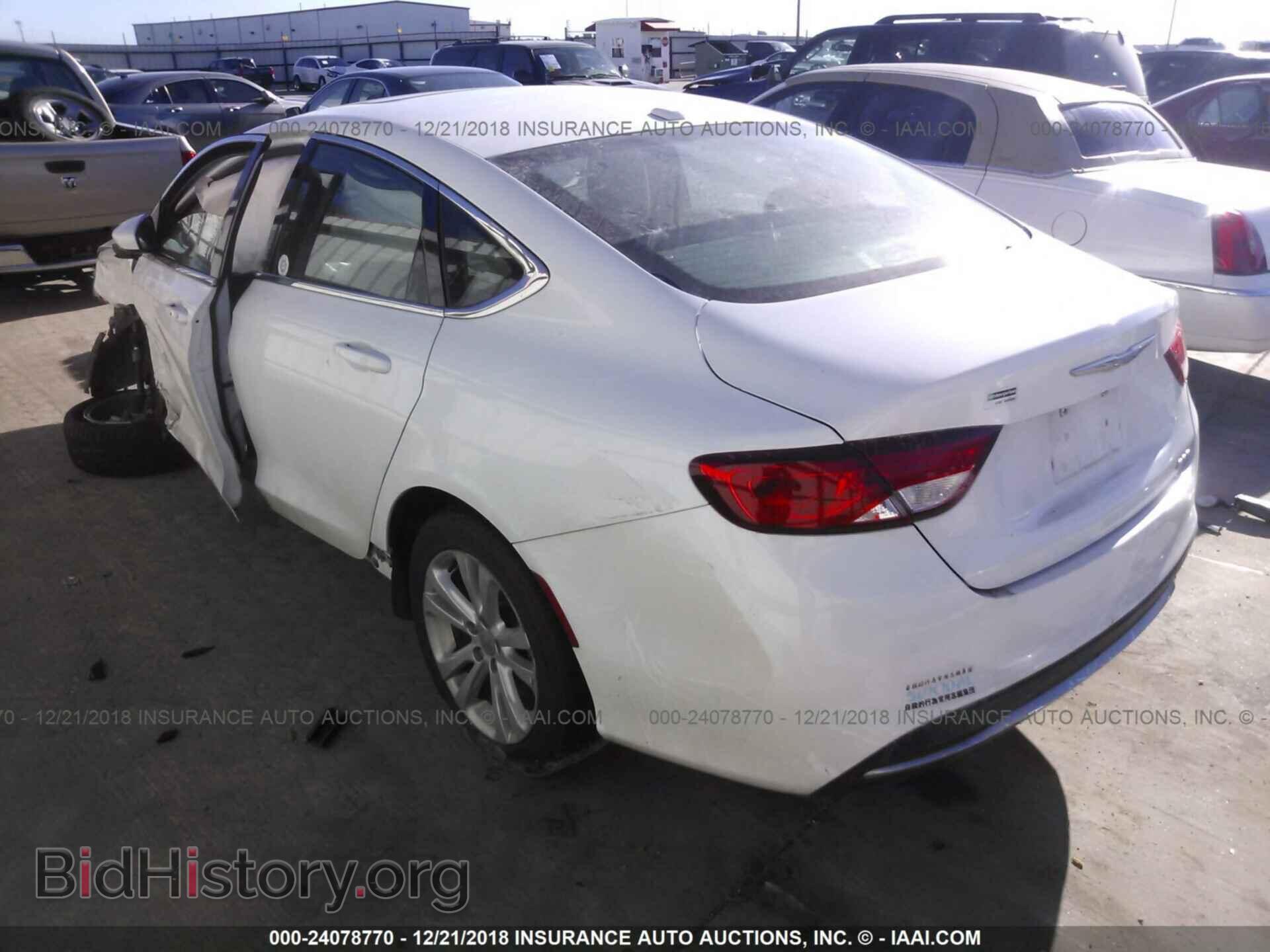 2015 CHRYSLER 200 - VIN: 1C3CCCAB5FN741119 - Photo 3