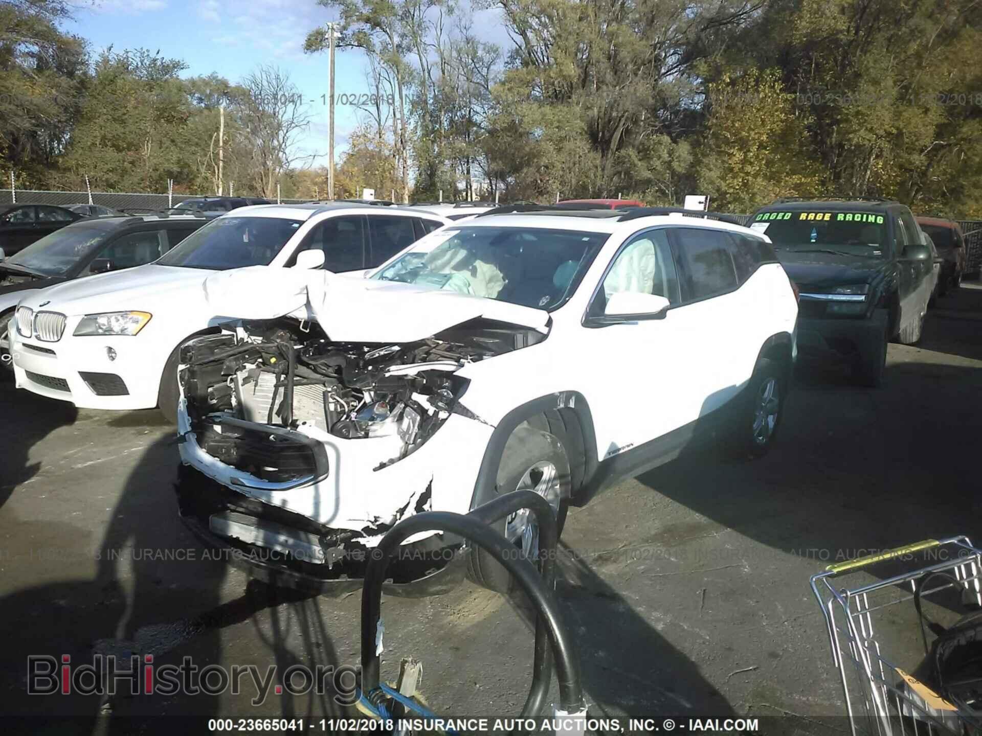 2018 GMC TERRAIN - VIN: 3GKALTEV9JL185109 - Photo 2